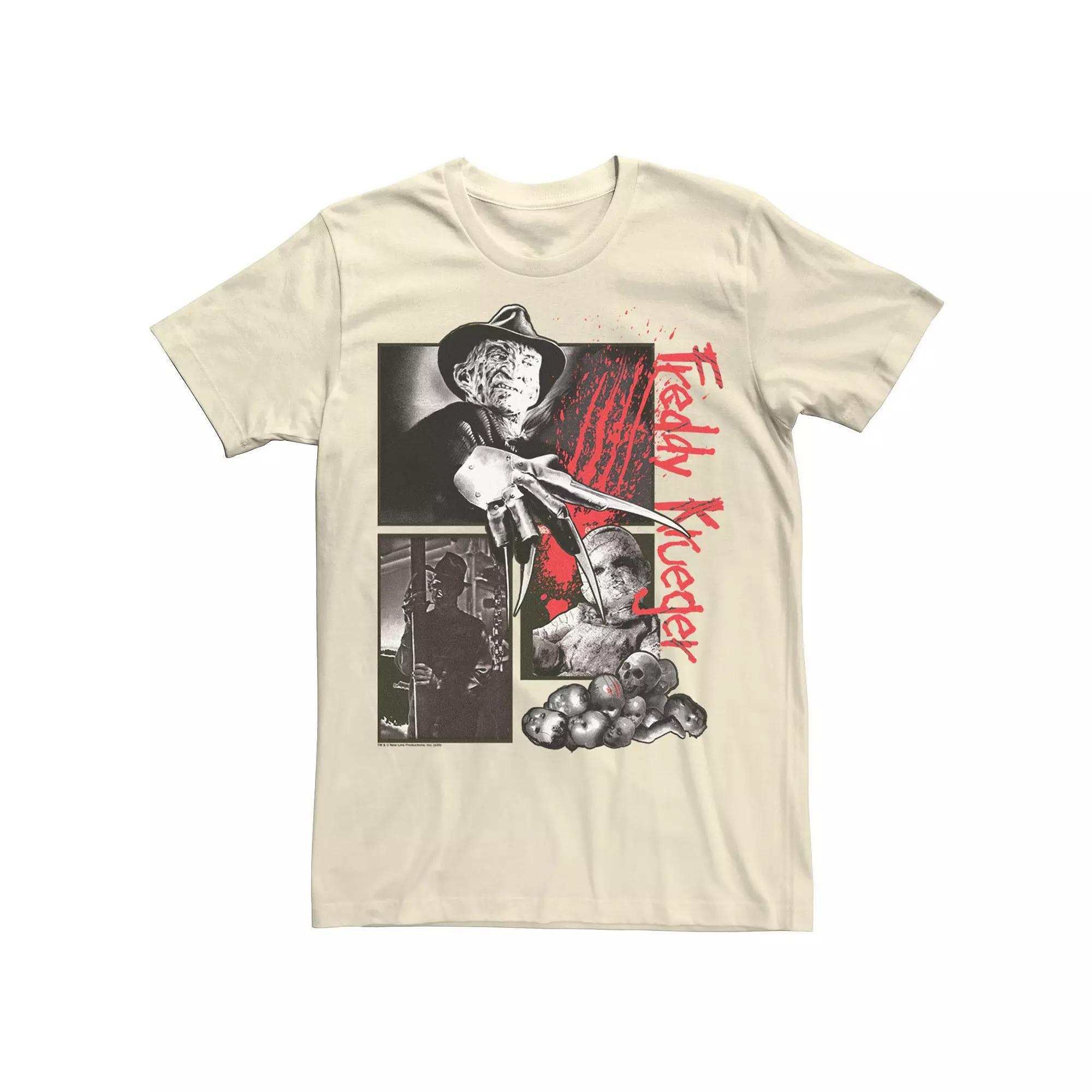 Men's Nightmare On Elm Street Freddy Poster Tee,  Product Image