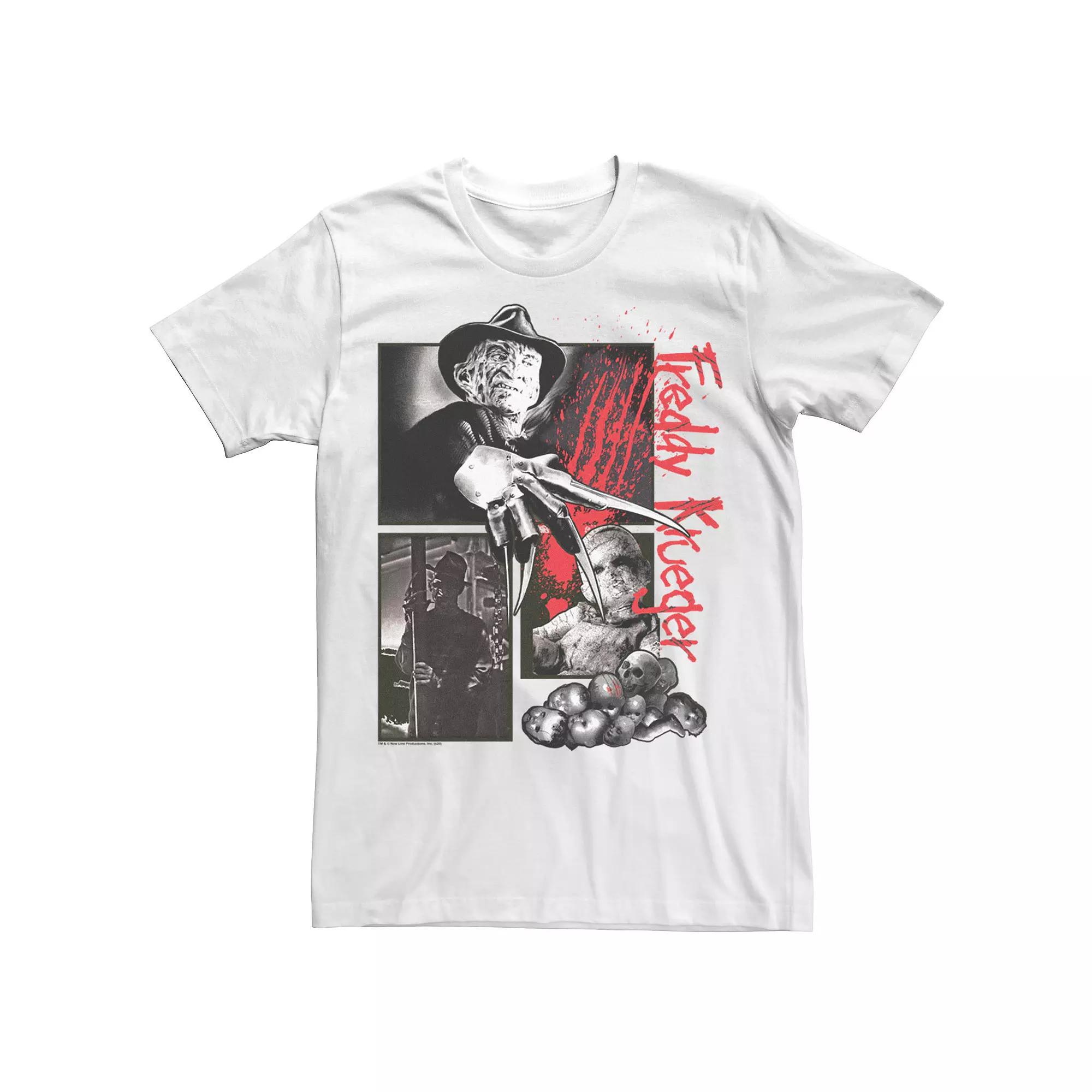 Men's Nightmare On Elm Street Freddy Poster Tee,  Product Image