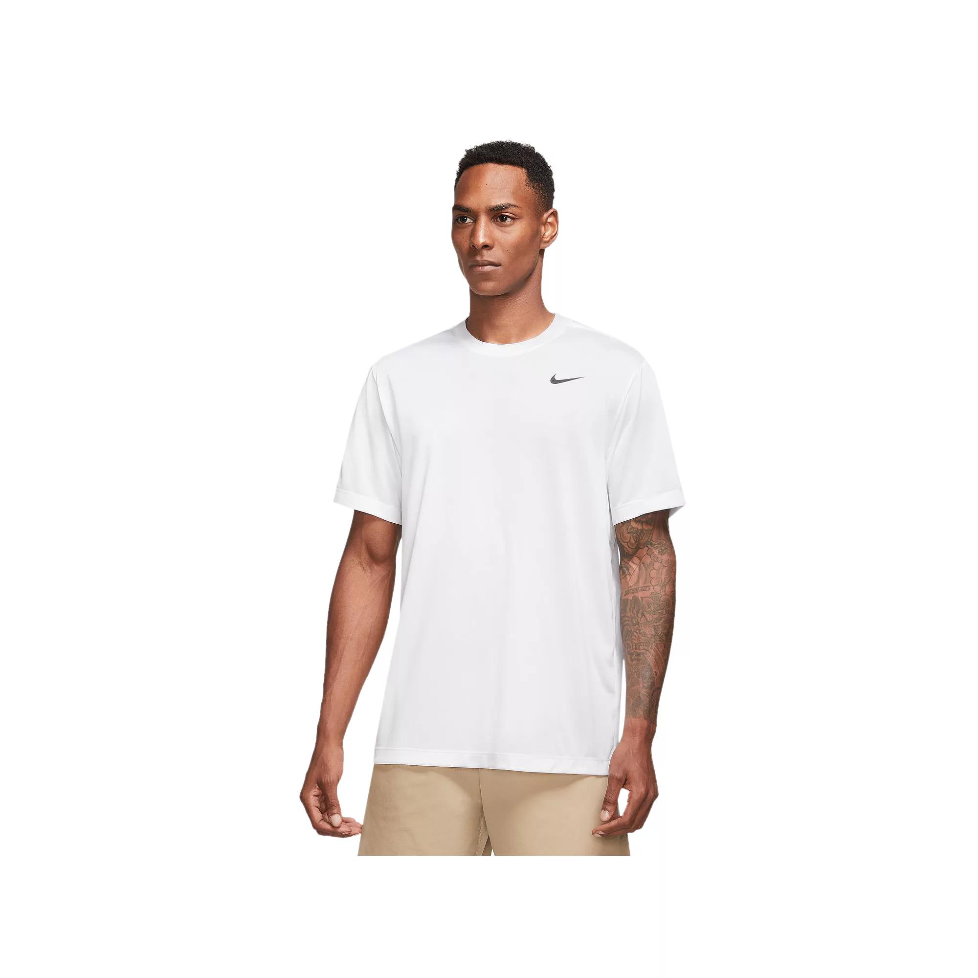 Men's Nike Dri-FIT Legend Fitness Tee, Size: XL, White Product Image