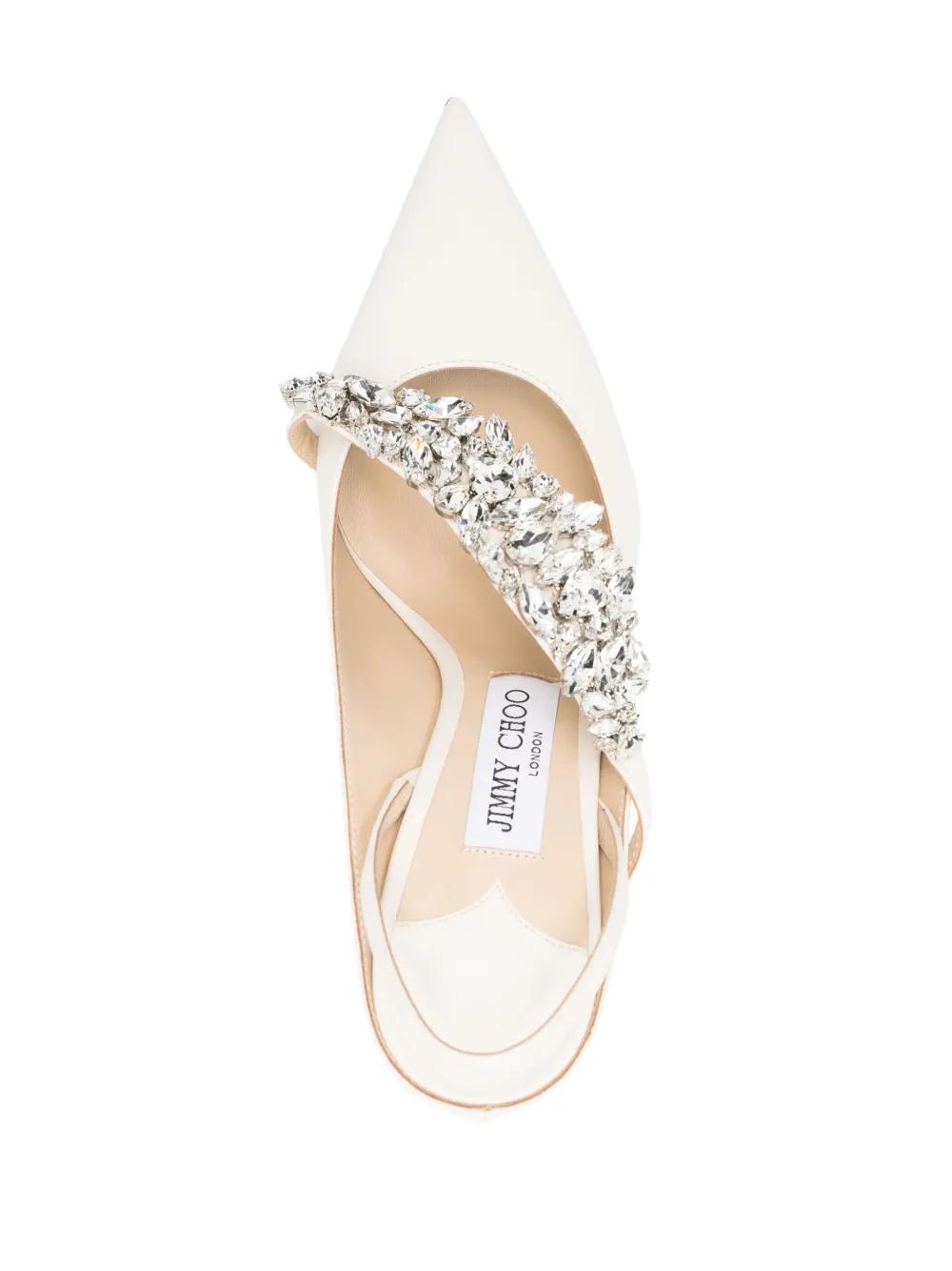 Flos 100mm leather pumps Product Image