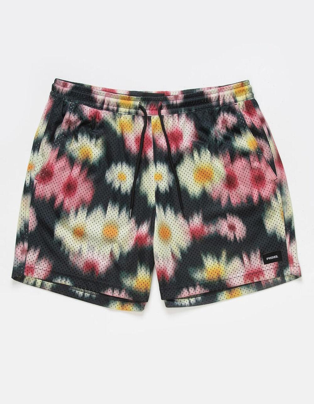 RSQ Mens 6" Mesh Shorts - PINK COMBO Product Image