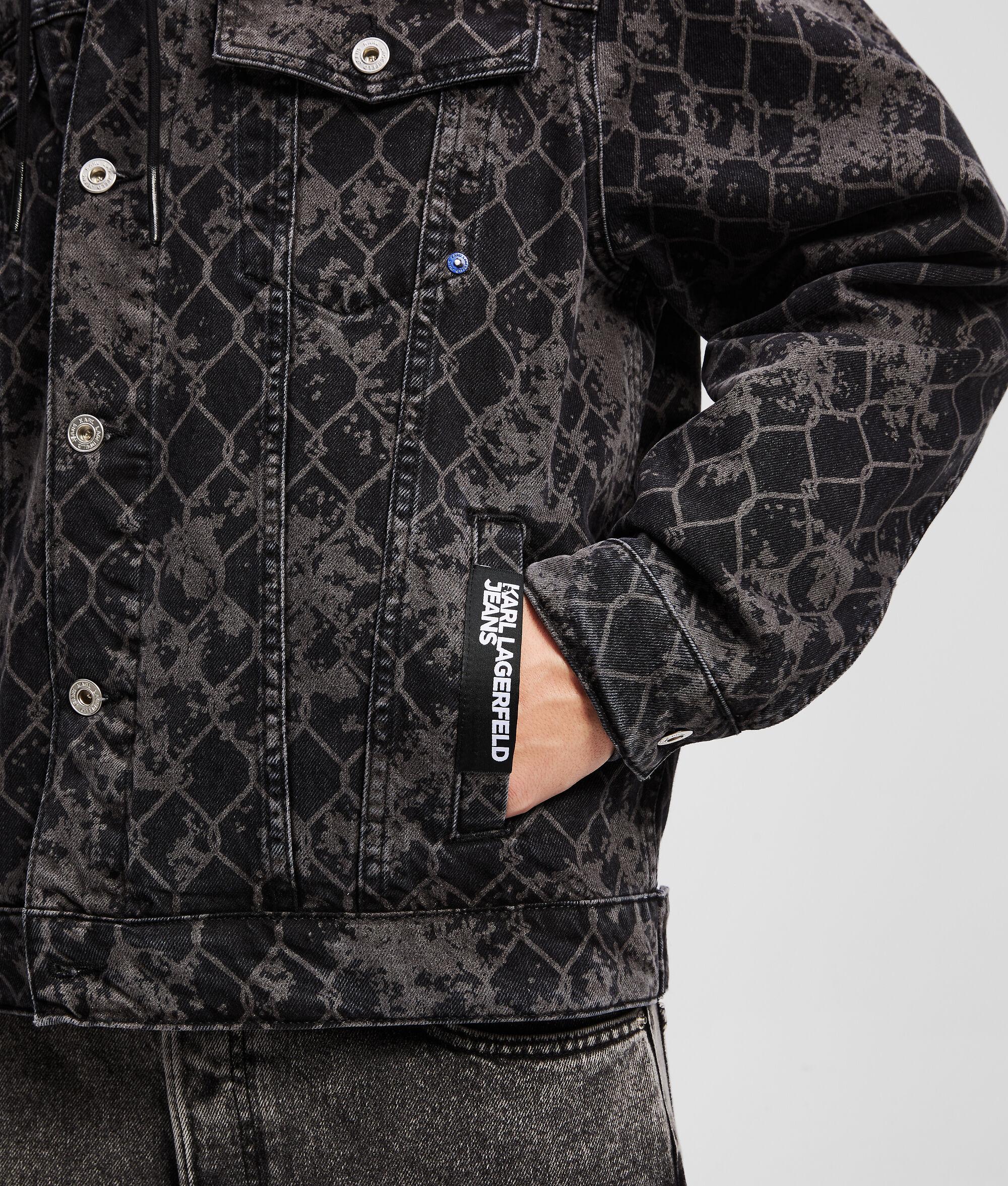 ALL-OVER PRINT DENIM JACKET Product Image