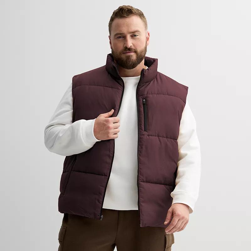Big & Tall Tek Gear® Insulated Puffer Vest, Men's,  Product Image