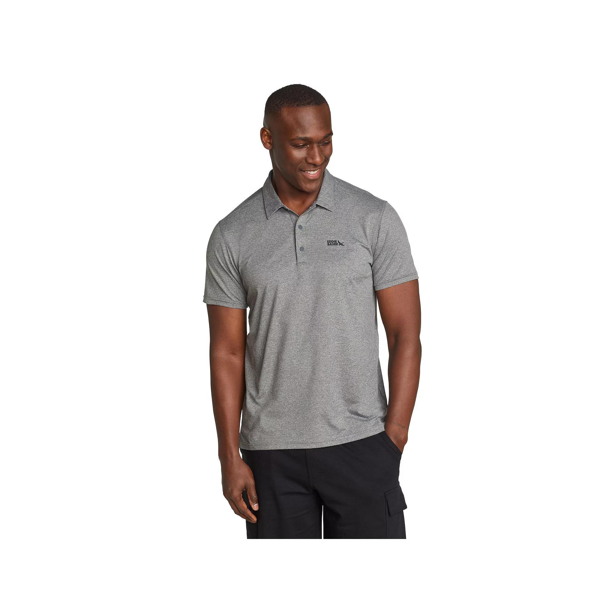 Big & Tall Eddie Bauer Short Sleeve Mountain Trek Polo 2.0 Shirt, Men's,  Product Image