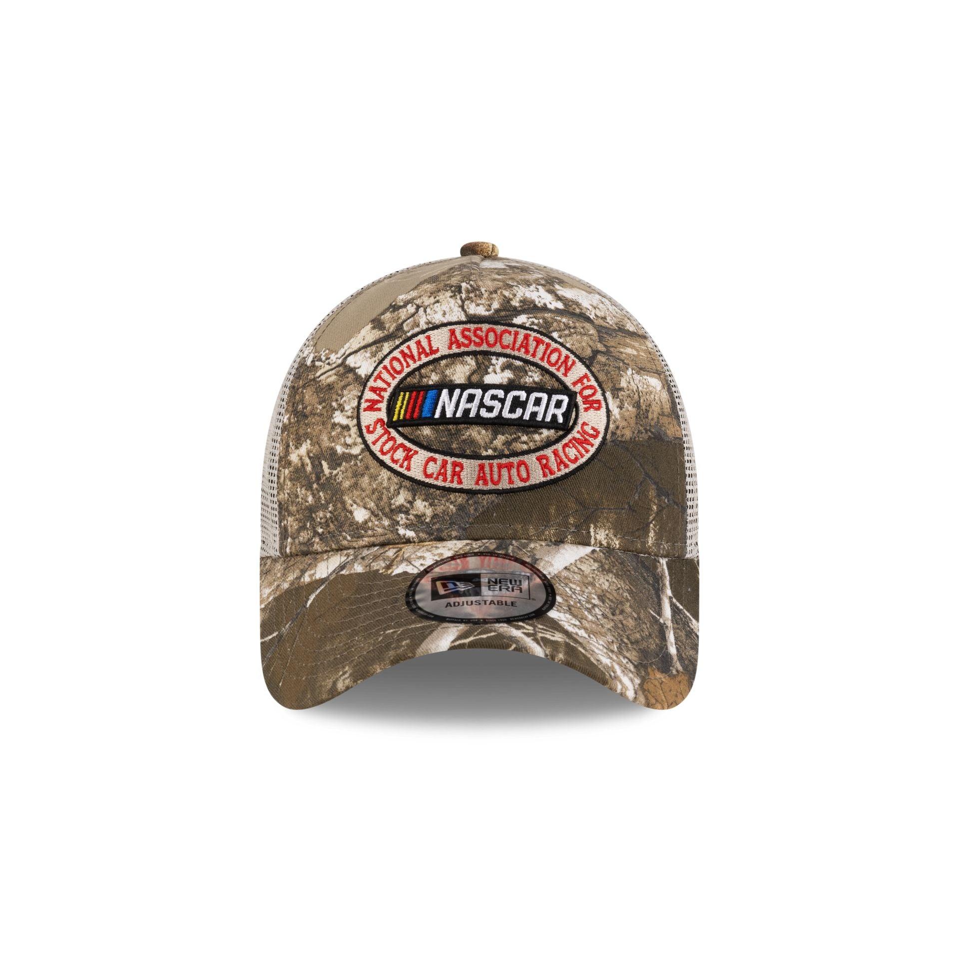 NASCAR Classics Realtree Camo 9FORTY A-Frame Trucker Hat Male Product Image
