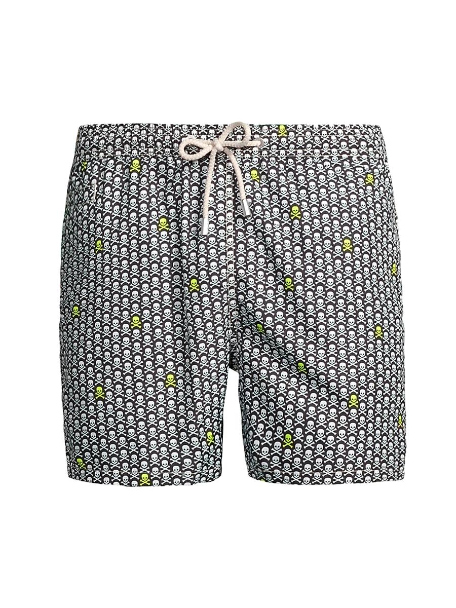 Mens Ultralight Printed 70s Swim Shorts Product Image