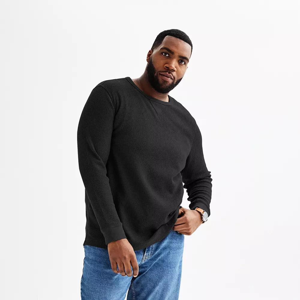 Big & Tall Sonoma Goods For Life® The Essential Waffle Thermal Tee, Men's,  Product Image