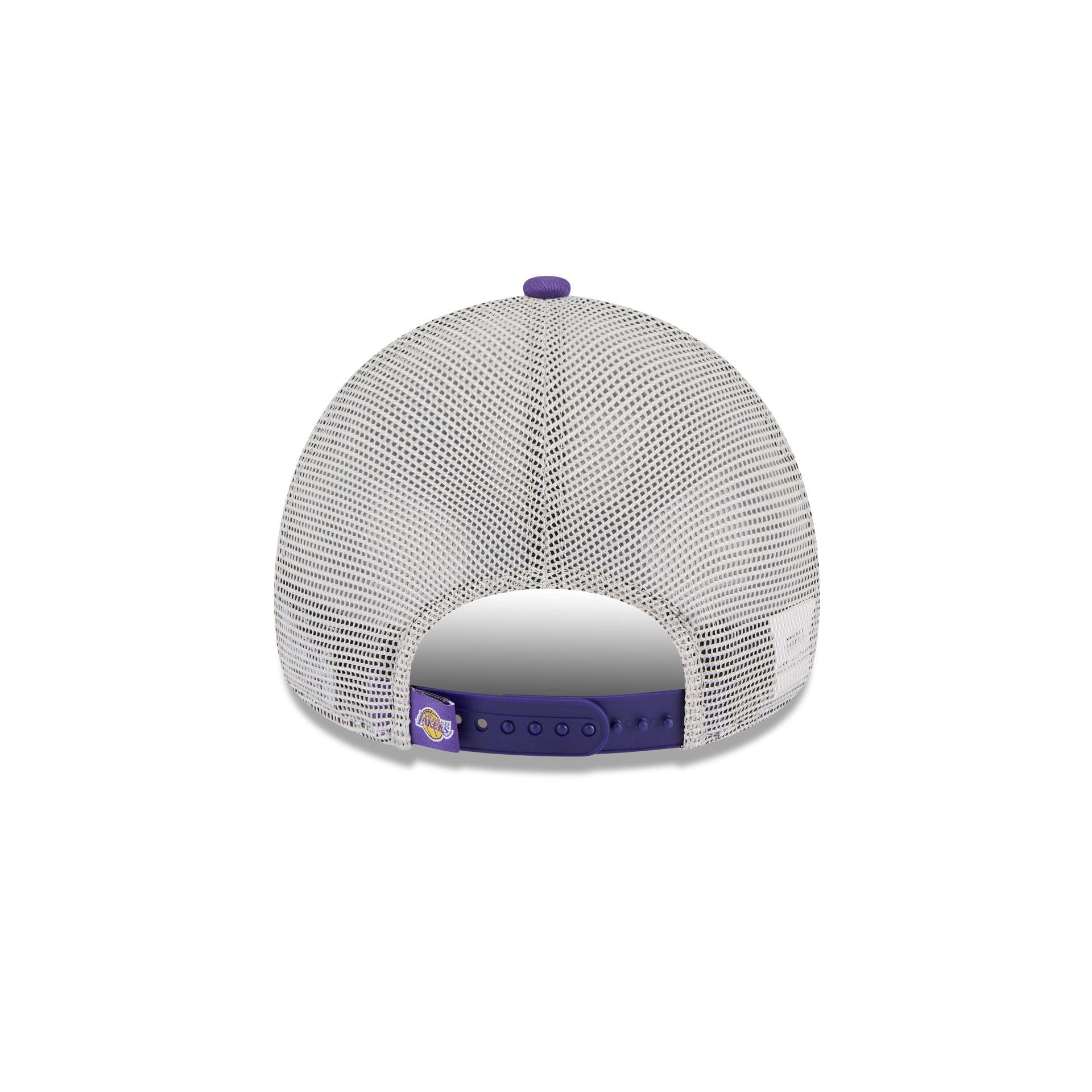 Los Angeles Lakers 2025 All-Star Game Fan Pack 9FORTY A-Frame Trucker Hat Male Product Image