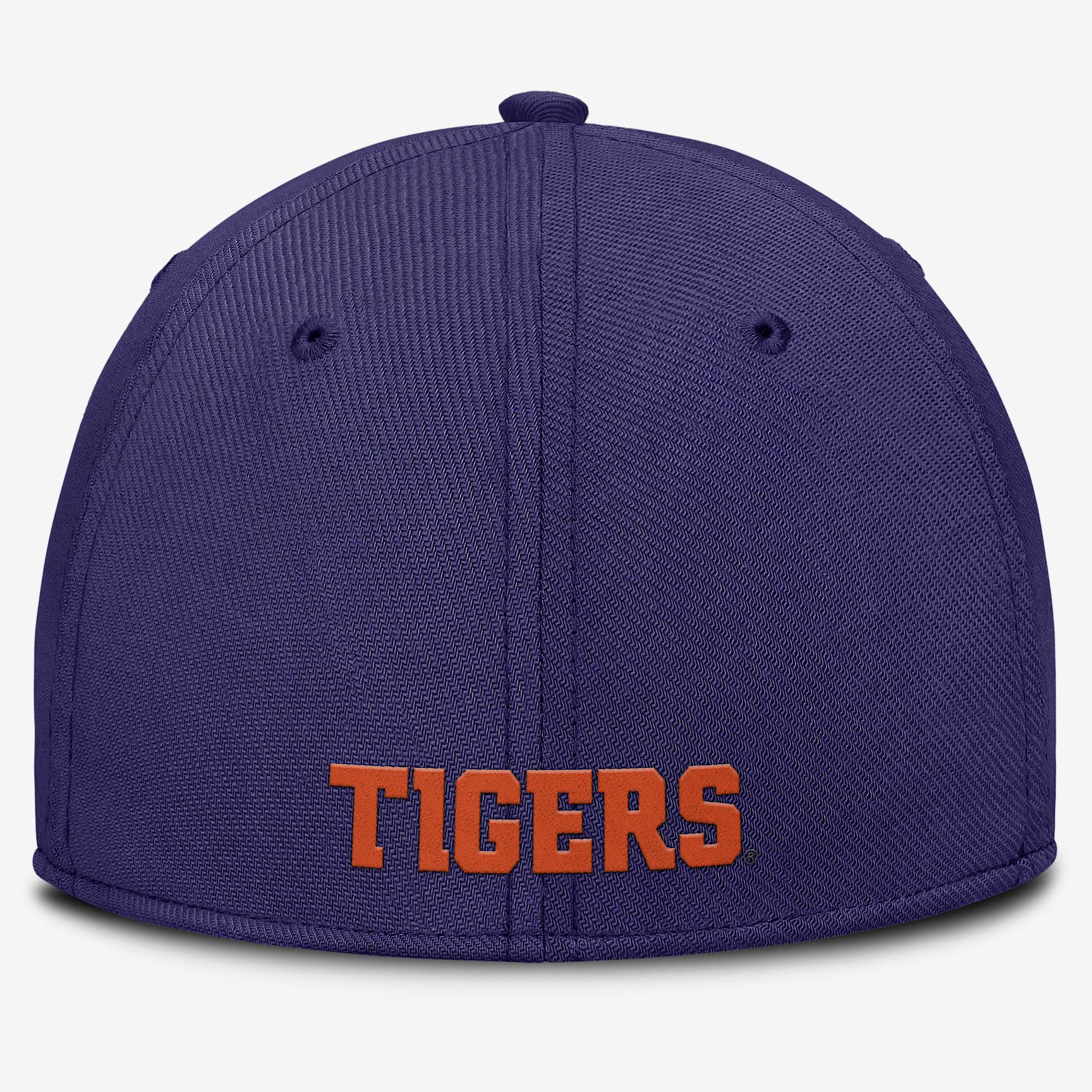 Clemson On-Field Rise Swoosh Men's Nike Dri-FIT College Hat Product Image