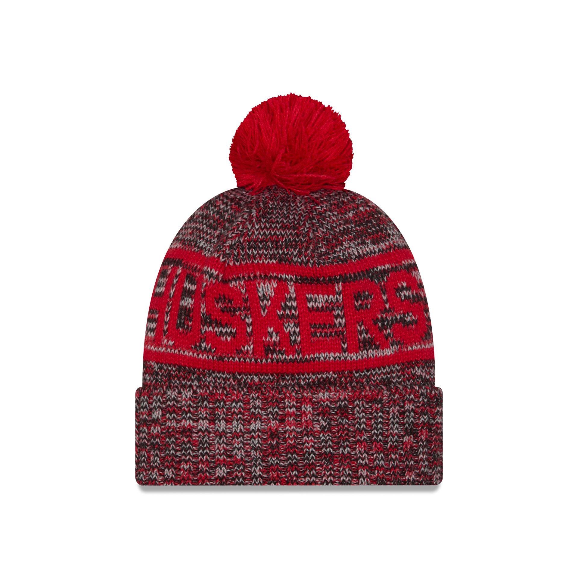 Nebraska Cornhuskers Cold Weather Pom Knit Hat Male Product Image