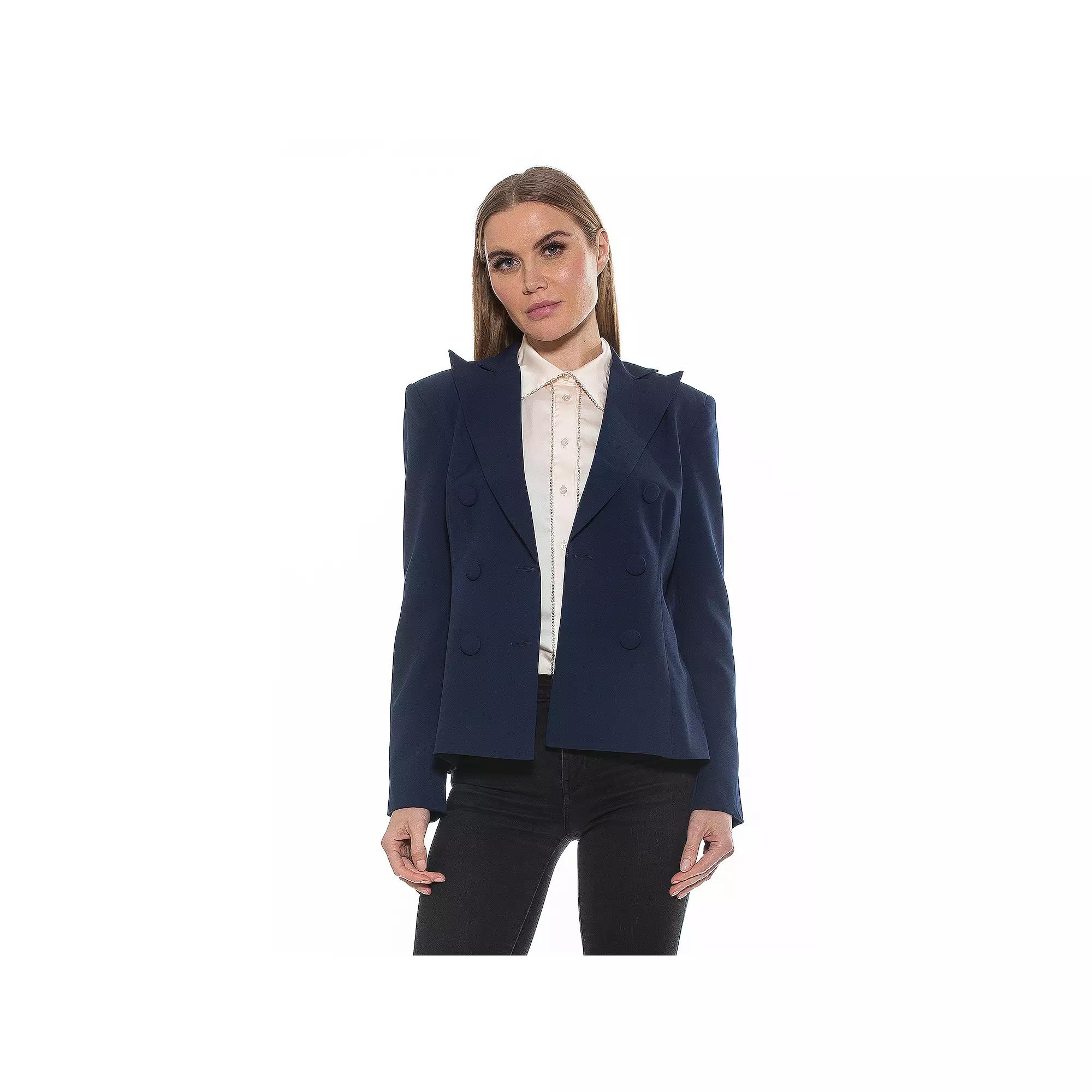 Women's ALEXIA ADMOR Lianne Classic Structured Blazer with Shoulder Pads,  Product Image