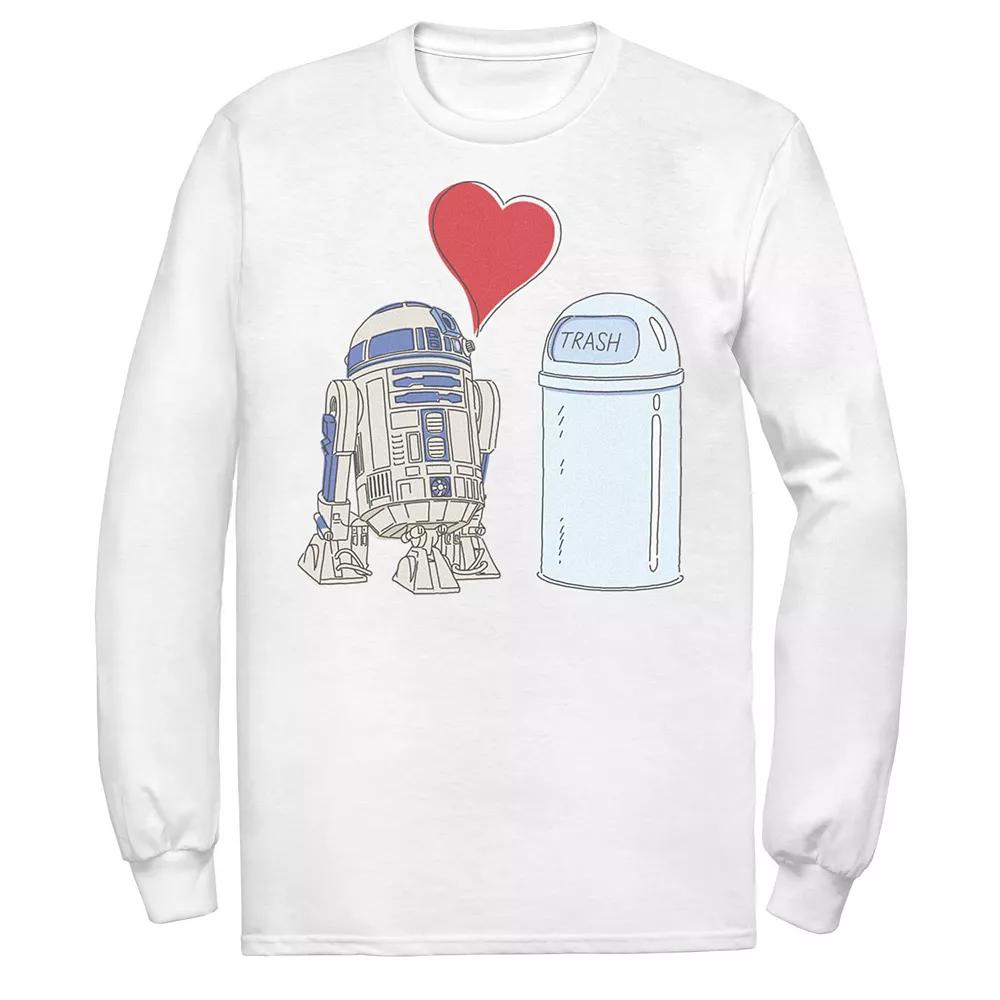 Men's Star Wars R2-D2 Loves Trash Can Tee,  Product Image