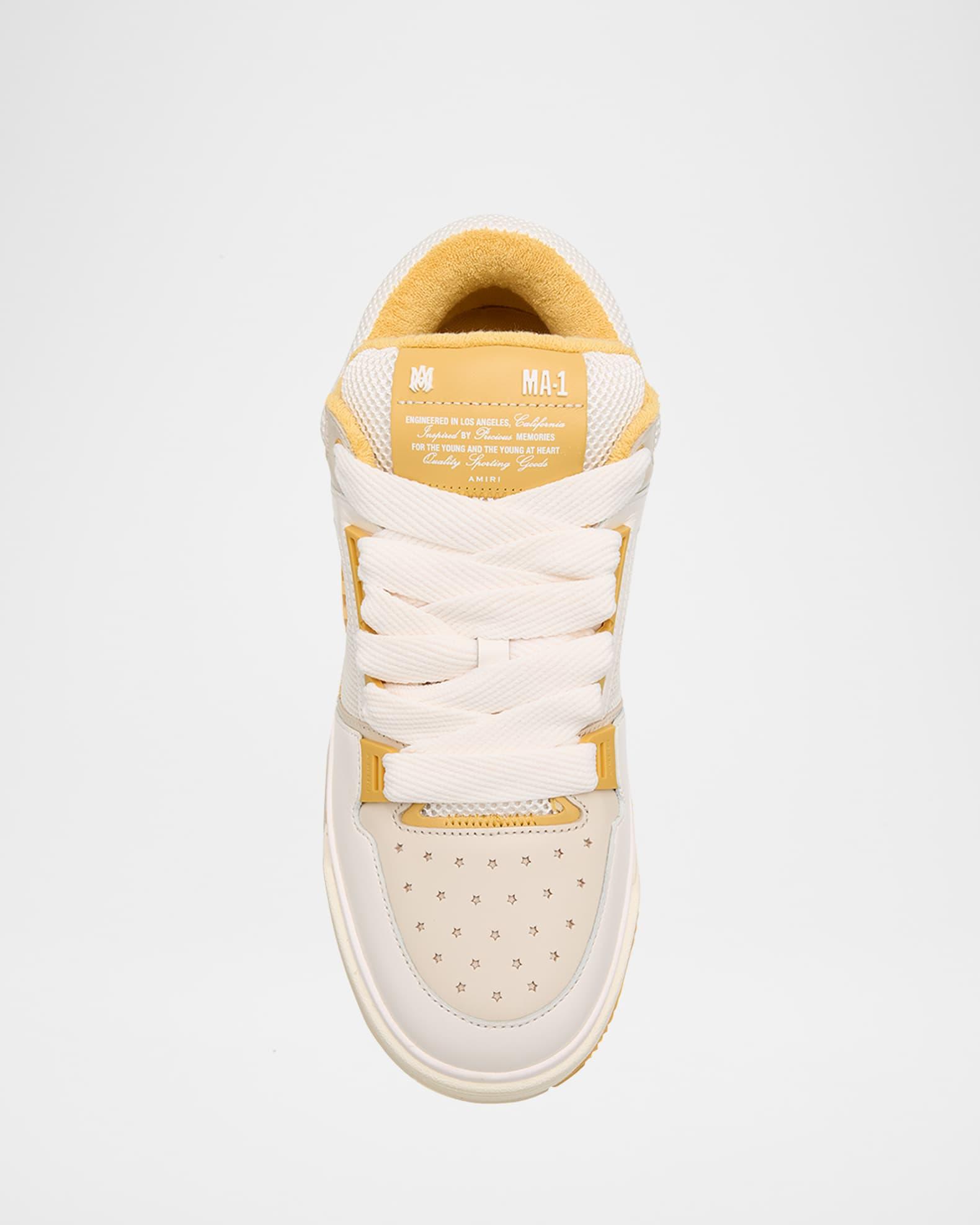 Men's MA-1 Leather & Mesh Low-Top Sneakers Product Image