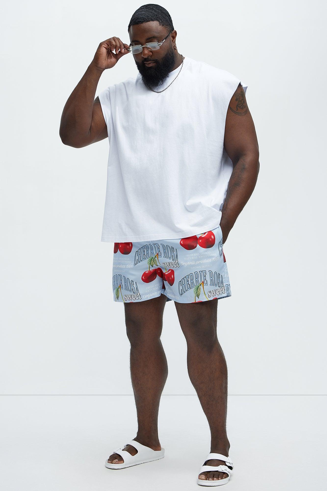 Cherrie Rosa Swim Mid Trunk - Multi Color Product Image