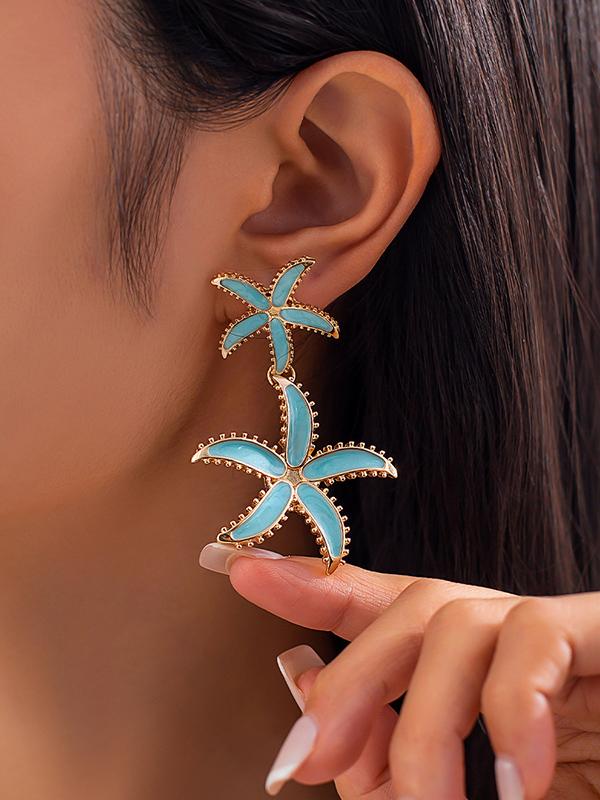 Geometric Drop Earrings Product Image