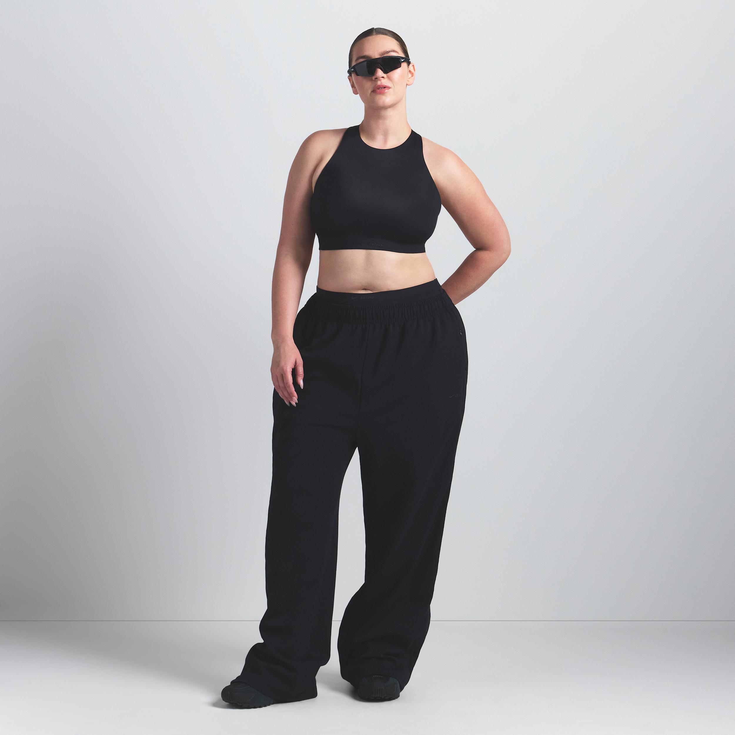 Nike Womens SKIMS Shine High-Neck Bra | BRSPT7004W-OBD Product Image