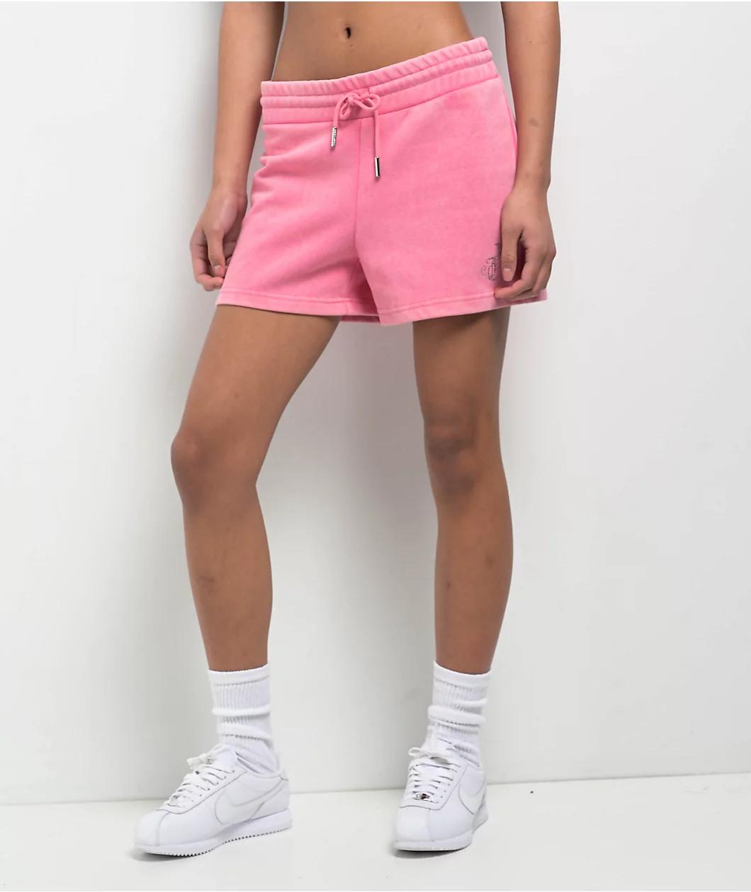 Juicy Couture Pink Lemonade Sweat Shorts Product Image