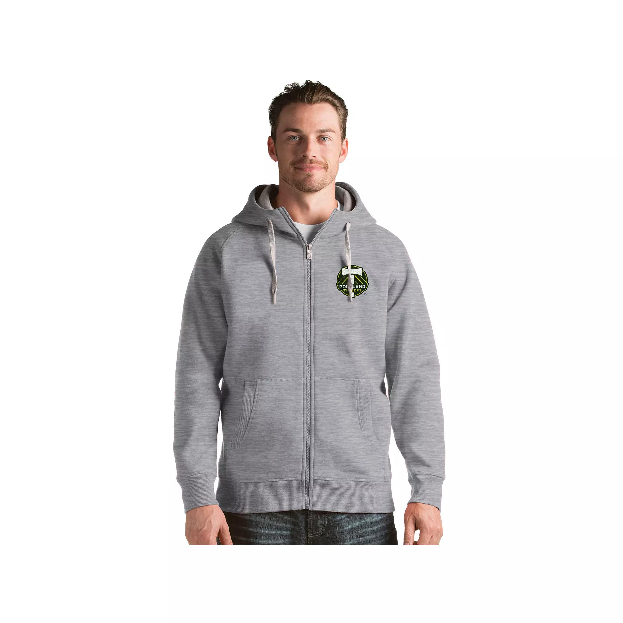 Men's Antigua Portland Timbers Victory Full-Zip Hoodie,  Product Image