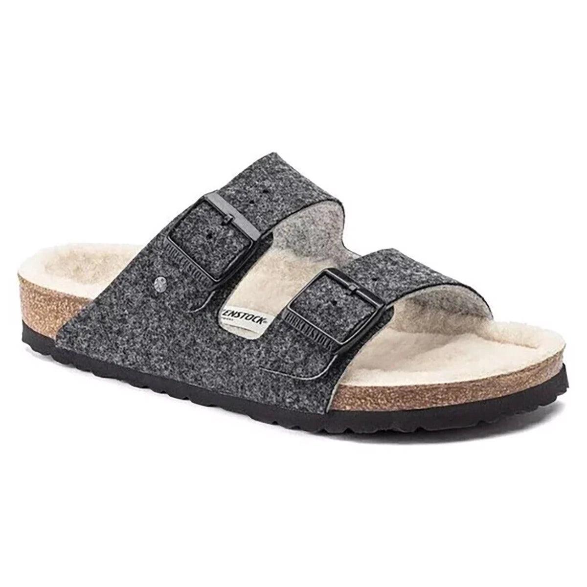 Birkenstock Arizona Happy Lamb Wool Felt Sandals Product Image