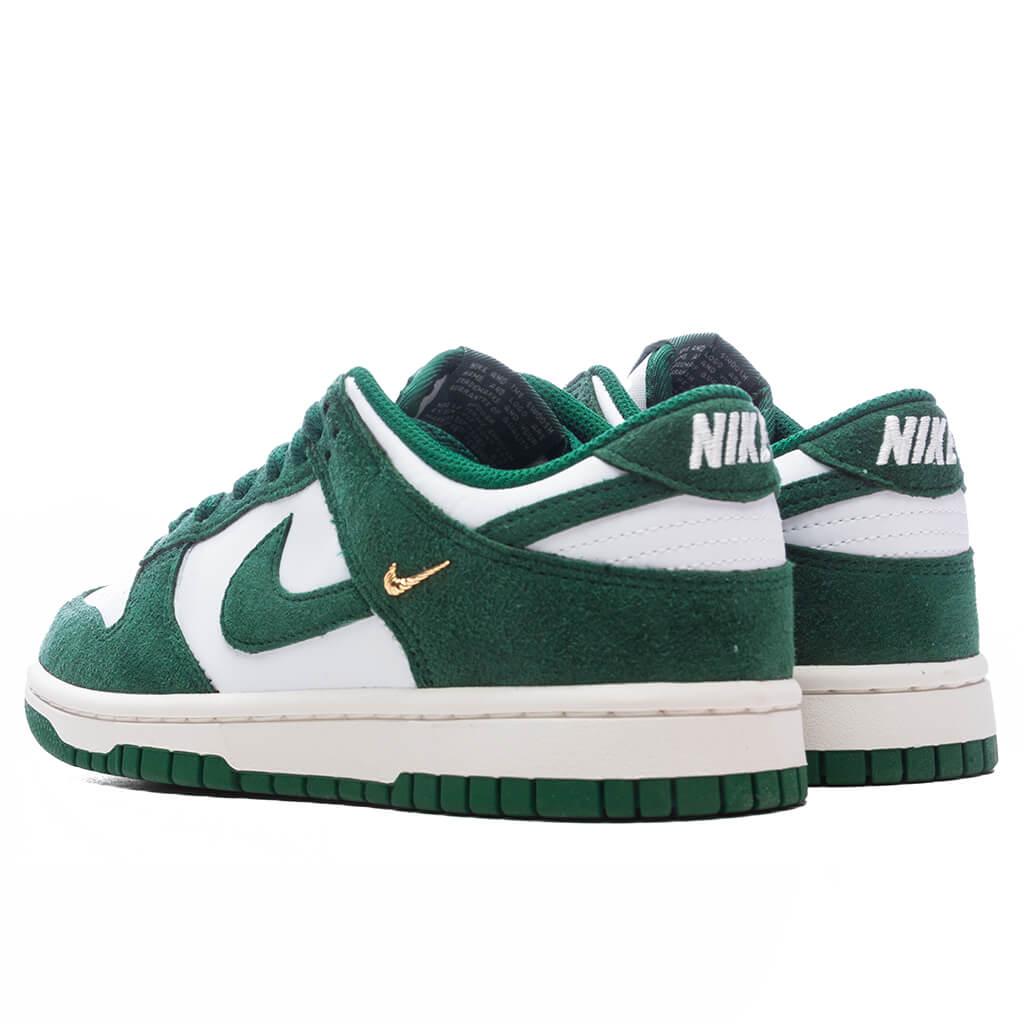 Women's Dunk Low 'Gorge Green' - Summit White/Gorge Green/Sail Female Product Image