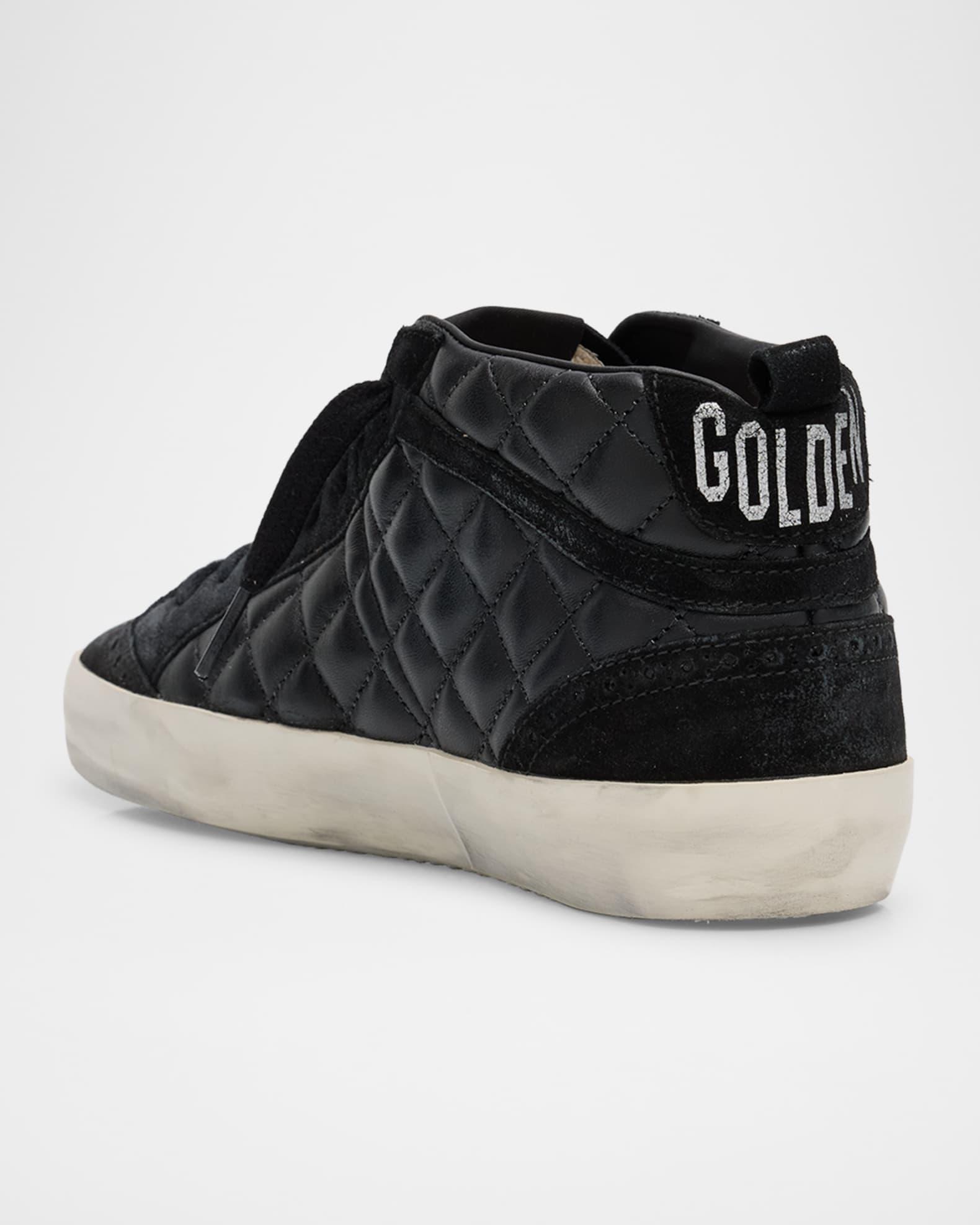 Midstar Classic Matellasse Nappa Leather Mid-Top Sneakers Product Image