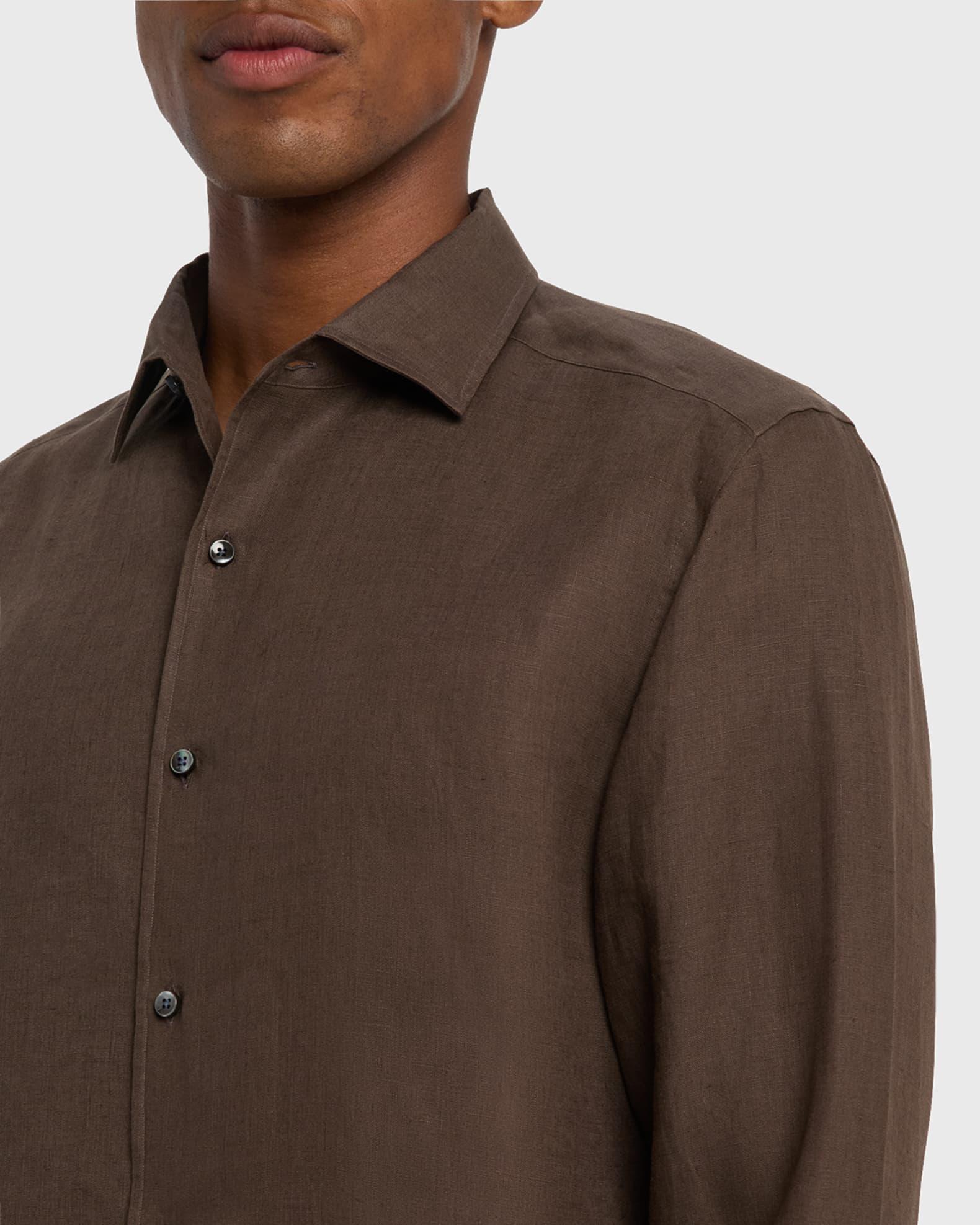 Men's Oasi Lino Sport Shirt Product Image