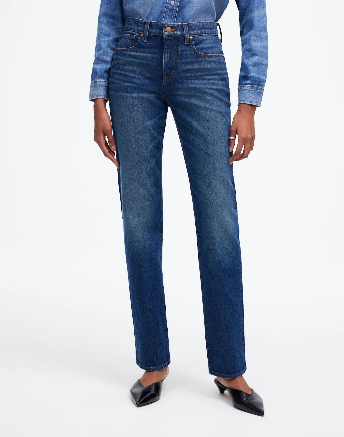 The '90s Straight Mid-Rise Jean Product Image