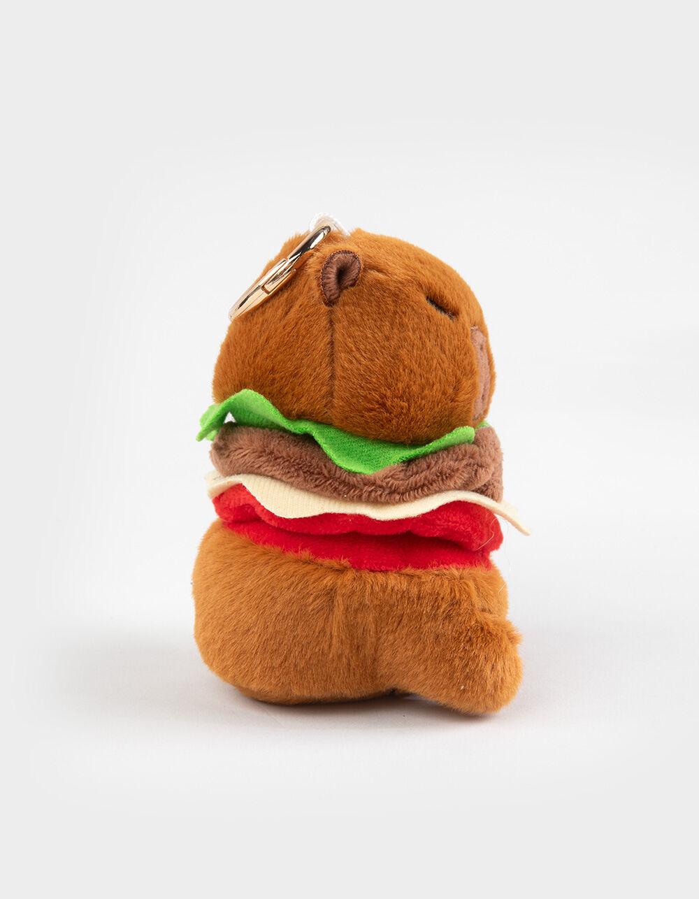 FULL TILT Burger Capybara Bag Charm - BROWN Product Image