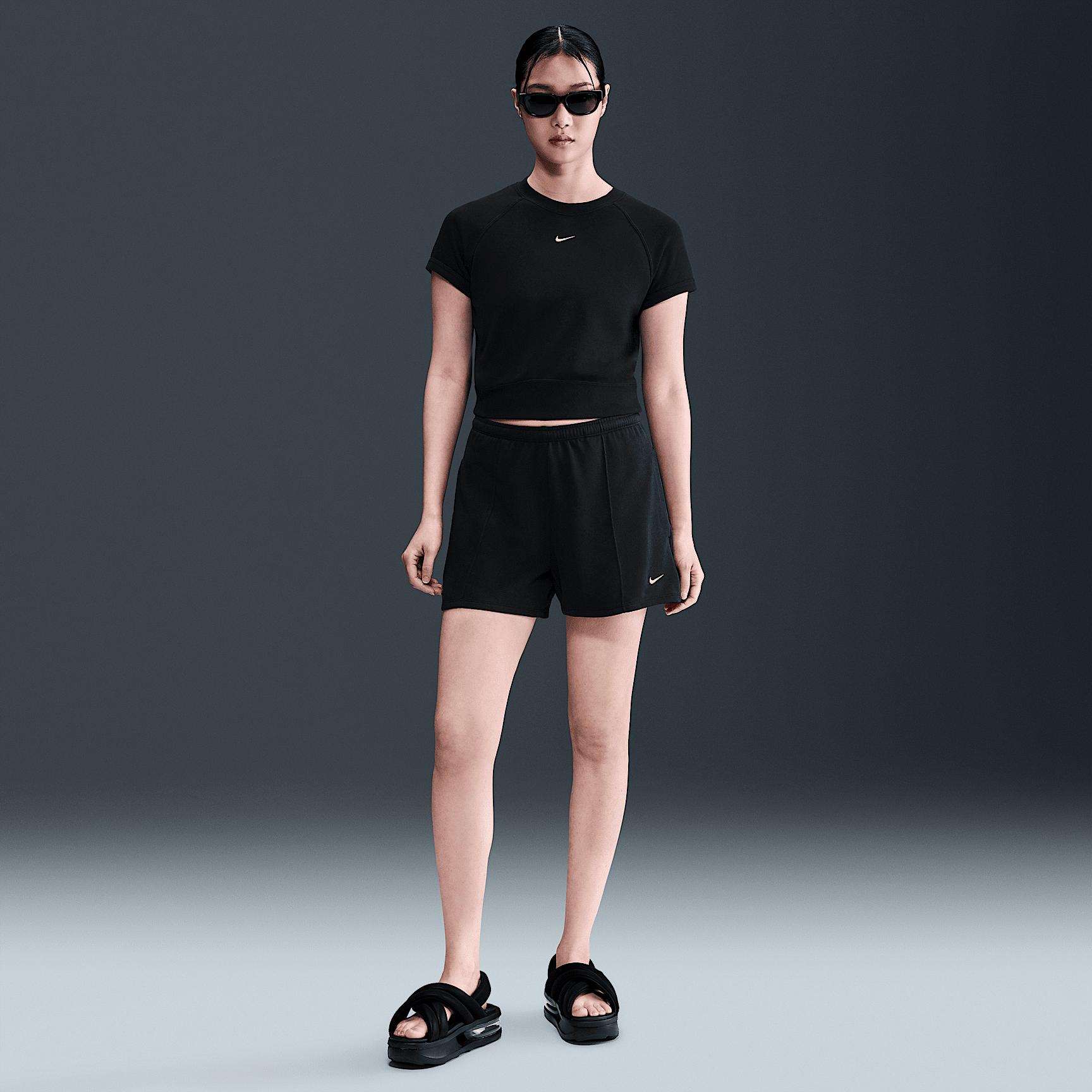 Women's Nike Sportswear Chill Terry Short-Sleeve French Terry Top Product Image