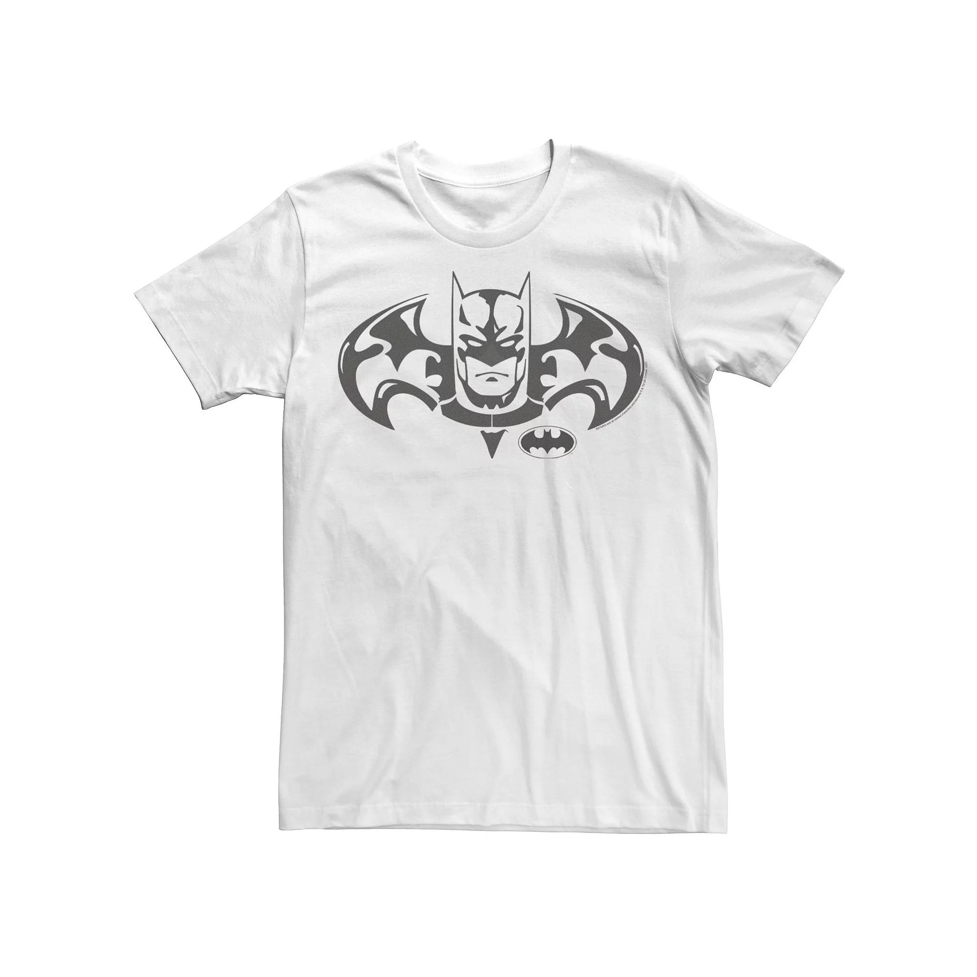 Men's DC Comics Batman In Logo Tee, Size: XL, White Product Image