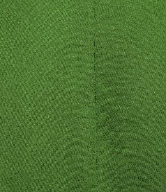 Bryn Walker Plus Size Coordinating Debo Viscose Satin Drape Boat Neck Cap Sleeve High-Low Tunic Product Image