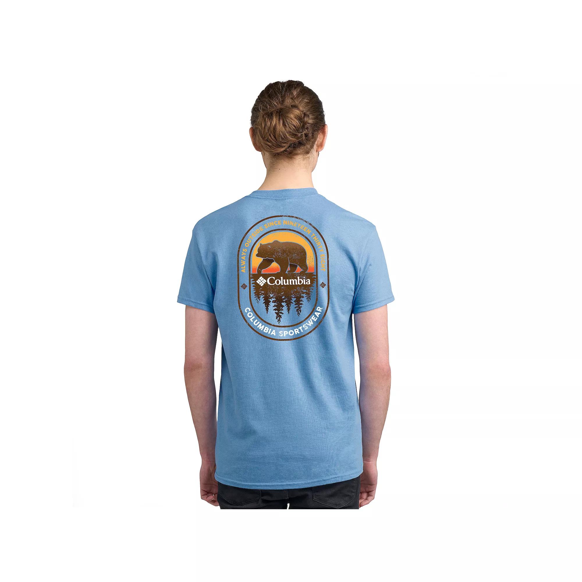 Men's Columbia Adventure Print Short Sleeve Graphic Tee,  Product Image