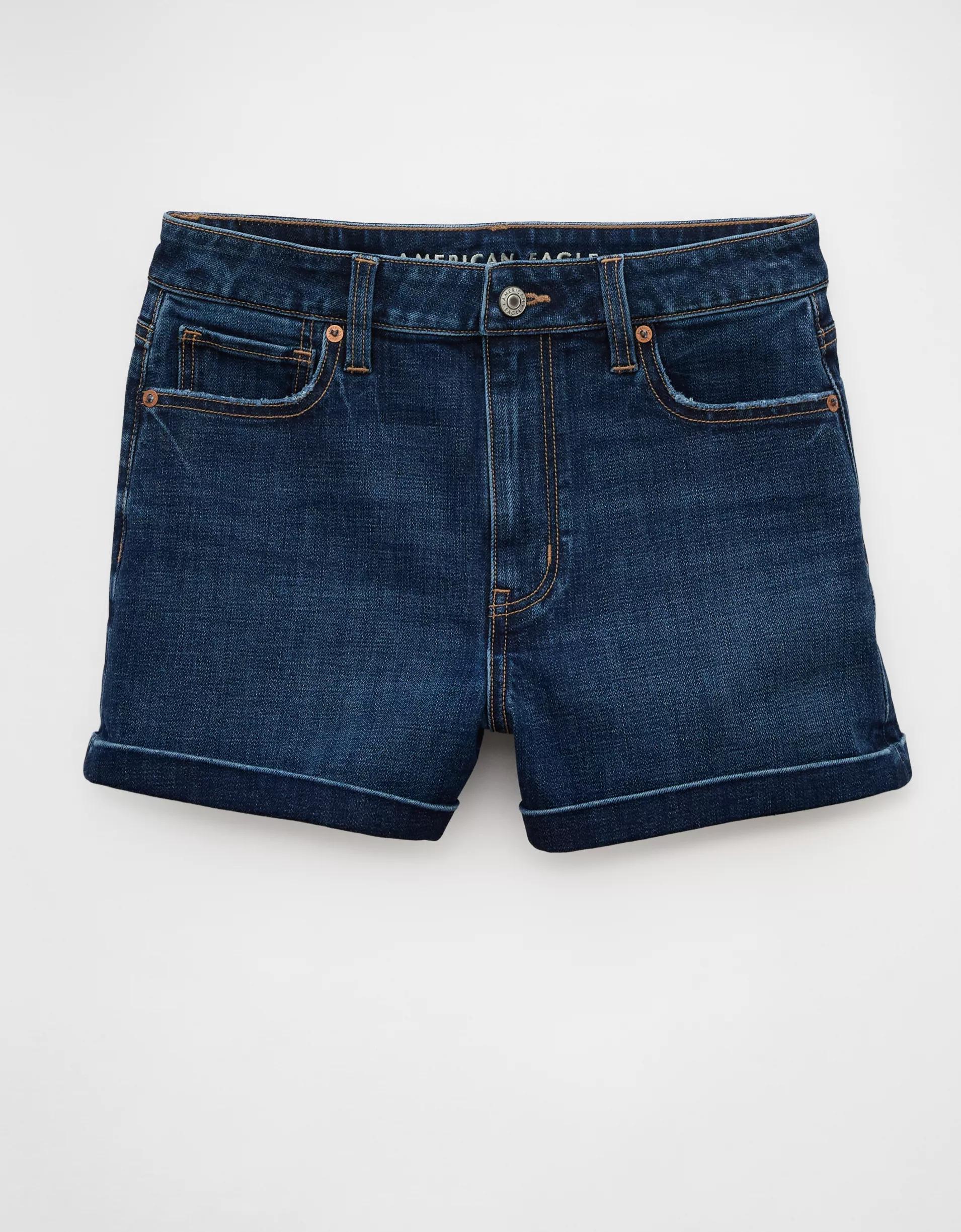 AE Stretch Denim Mom Short Product Image