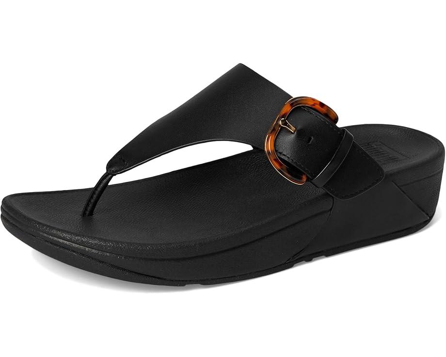 F-Mode Go Adjustable Flatform Toe-Post Sandals Product Image