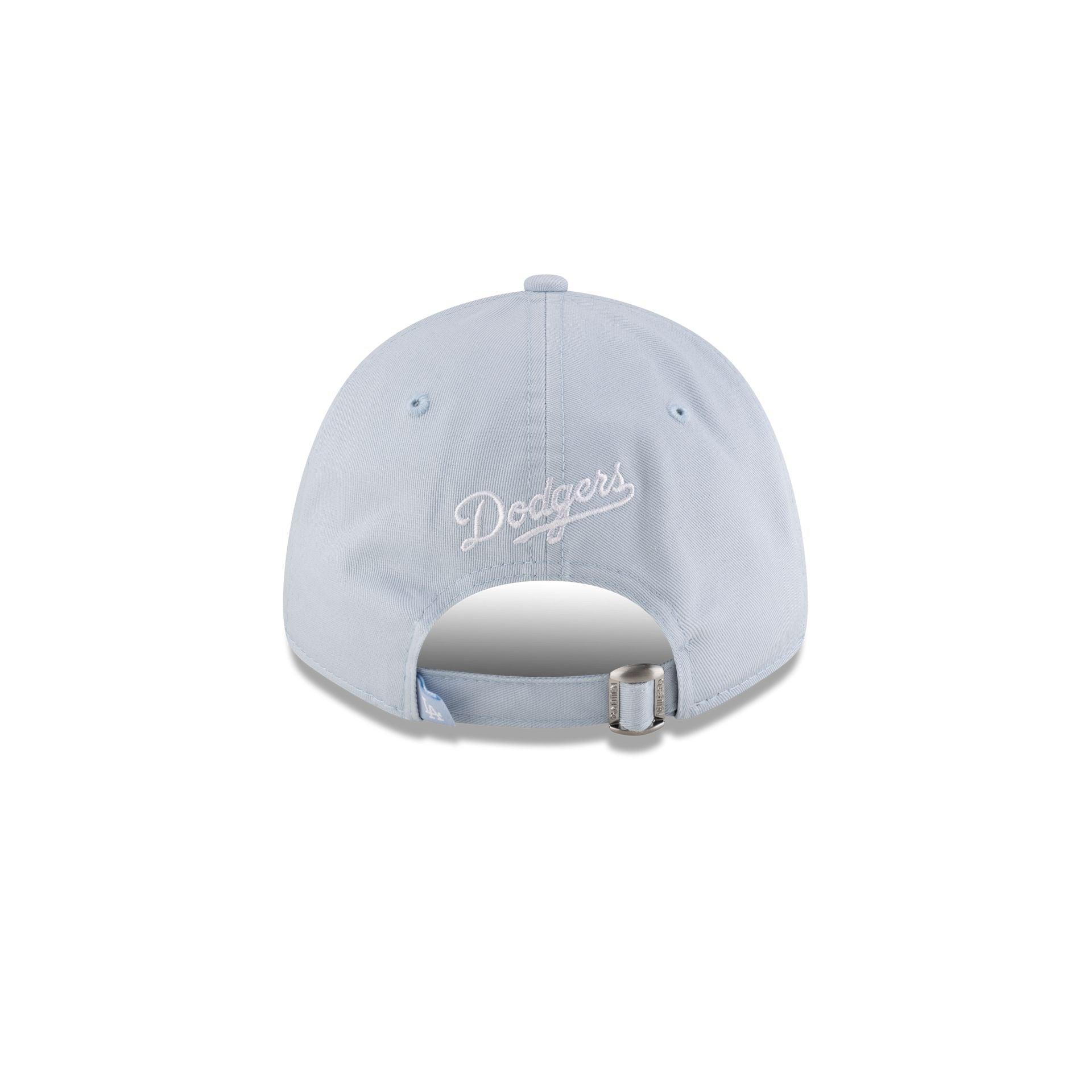 Los Angeles Dodgers Floral Pastel Blue 9FORTY Adjustable Hat Male Product Image