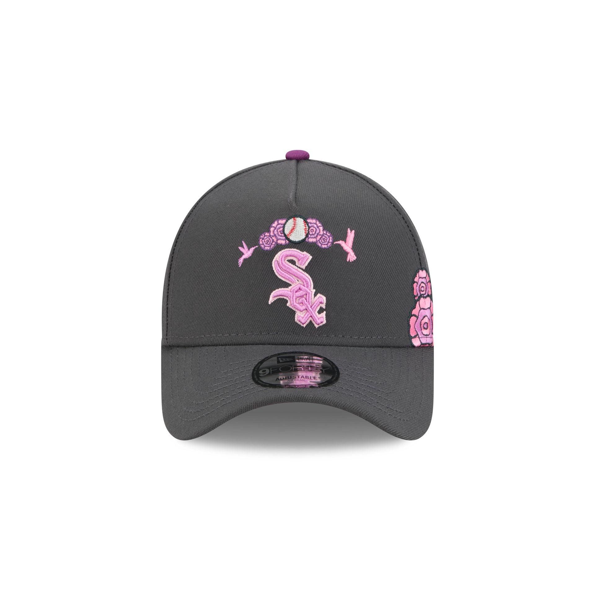 New Era x adidas Miami Hurricanes Black 9FORTY A-Frame Snapback Hat Male Product Image