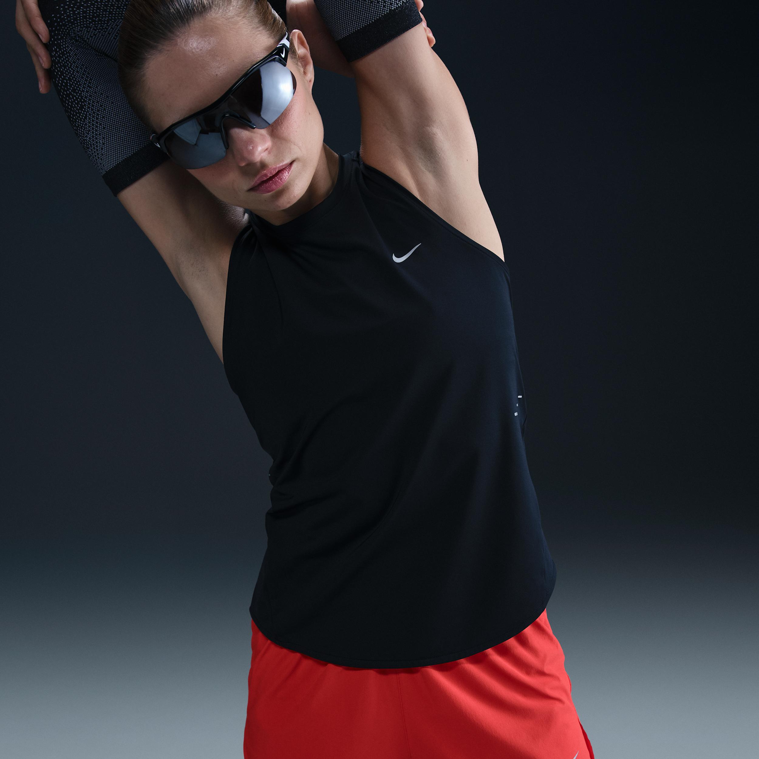 Nike Womens Swift Dri-FIT Running Tank Top | HQ0620-010 Product Image
