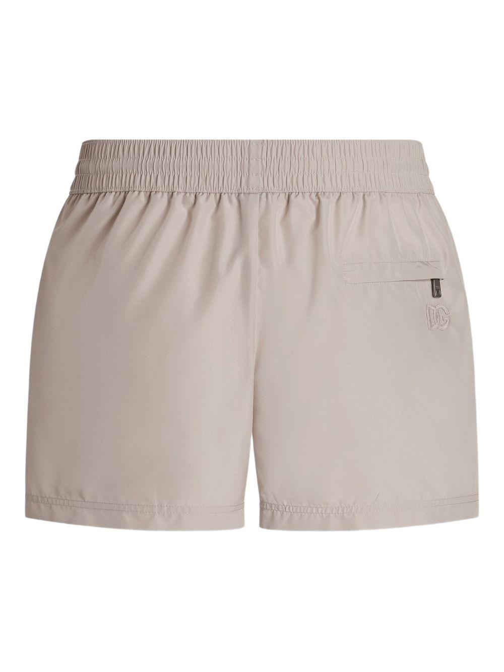 drawstring-waist swim shorts Product Image