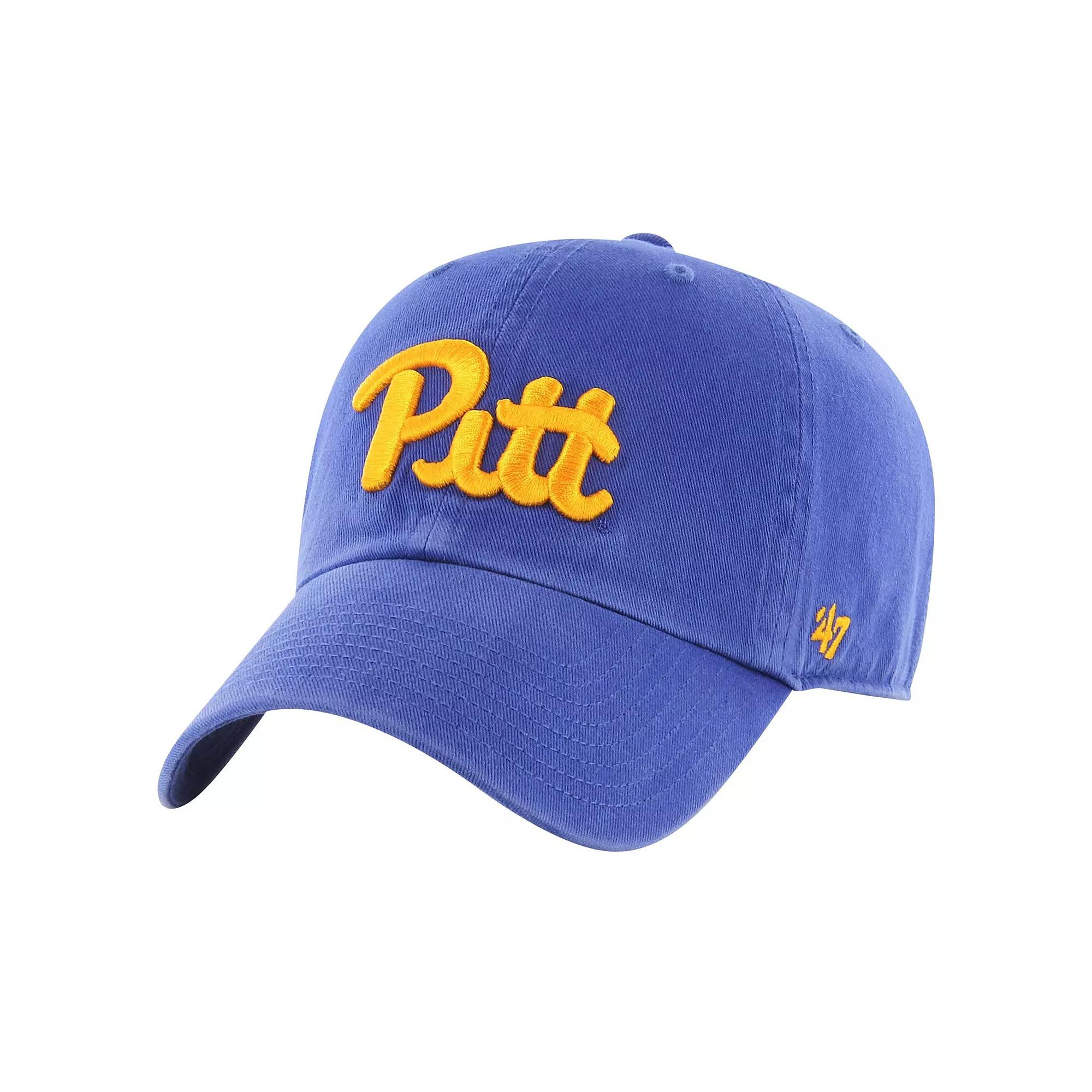 Men's '47 Royal Pitt Panthers Clean Up Adjustable Hat, Blue Product Image