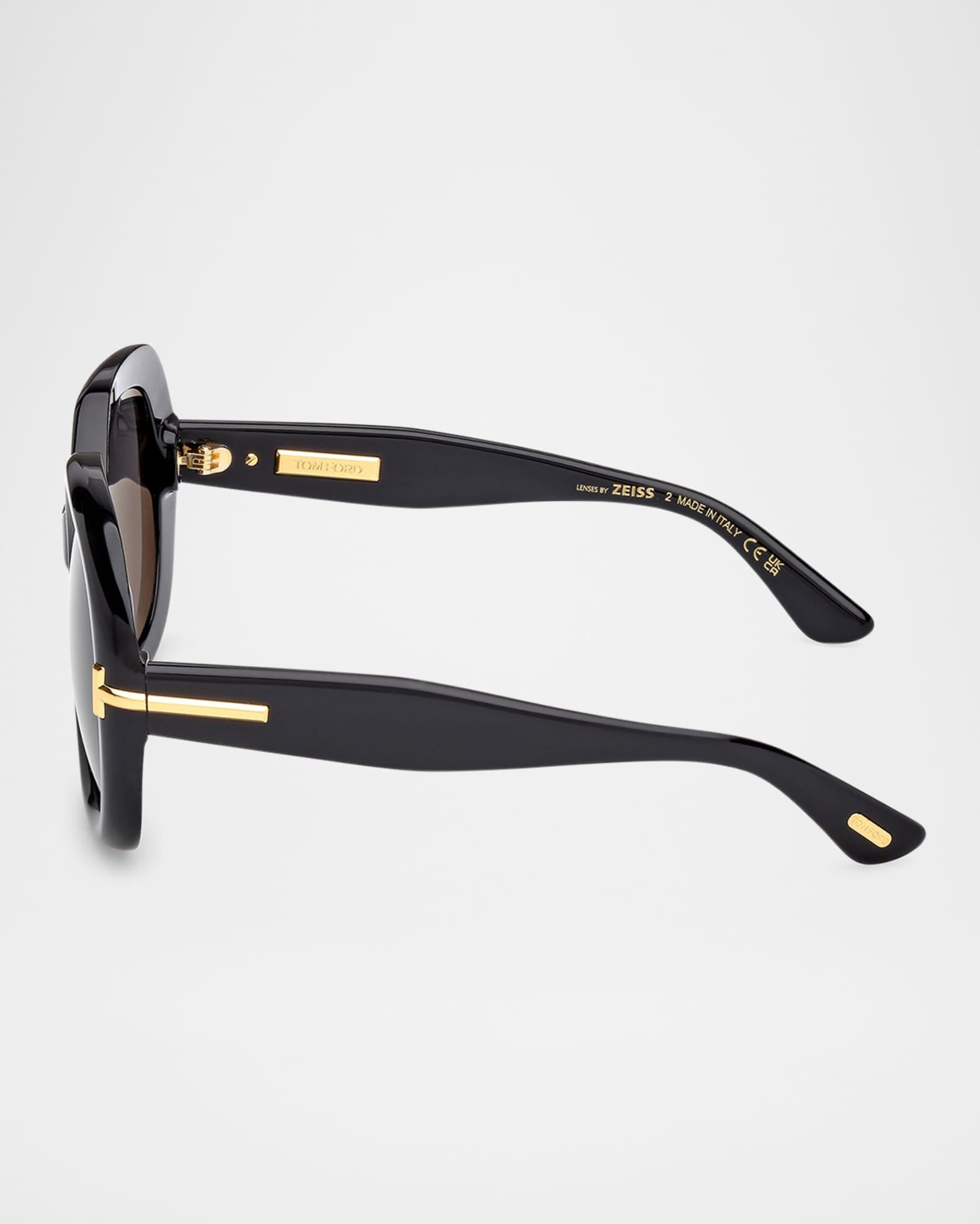 Icon Acetate Geometric Sunglasses Product Image
