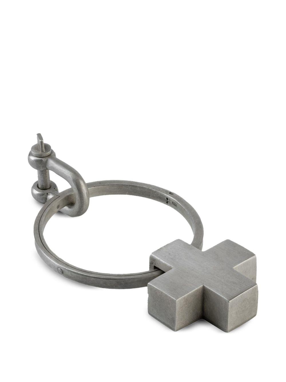 sterling silver Plus keyring Product Image