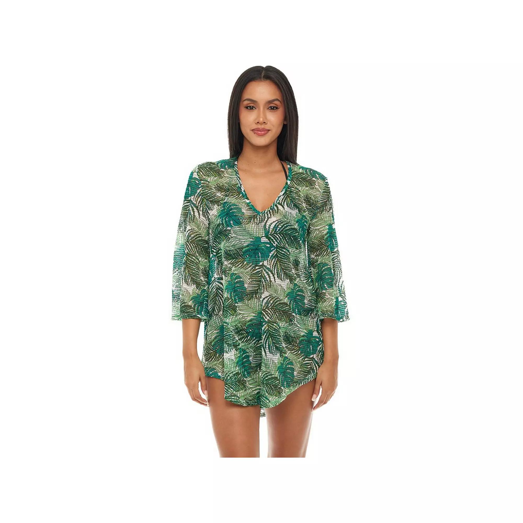 Women's Jordan Taylor Flowy Print Coverup Swimdress,  Product Image