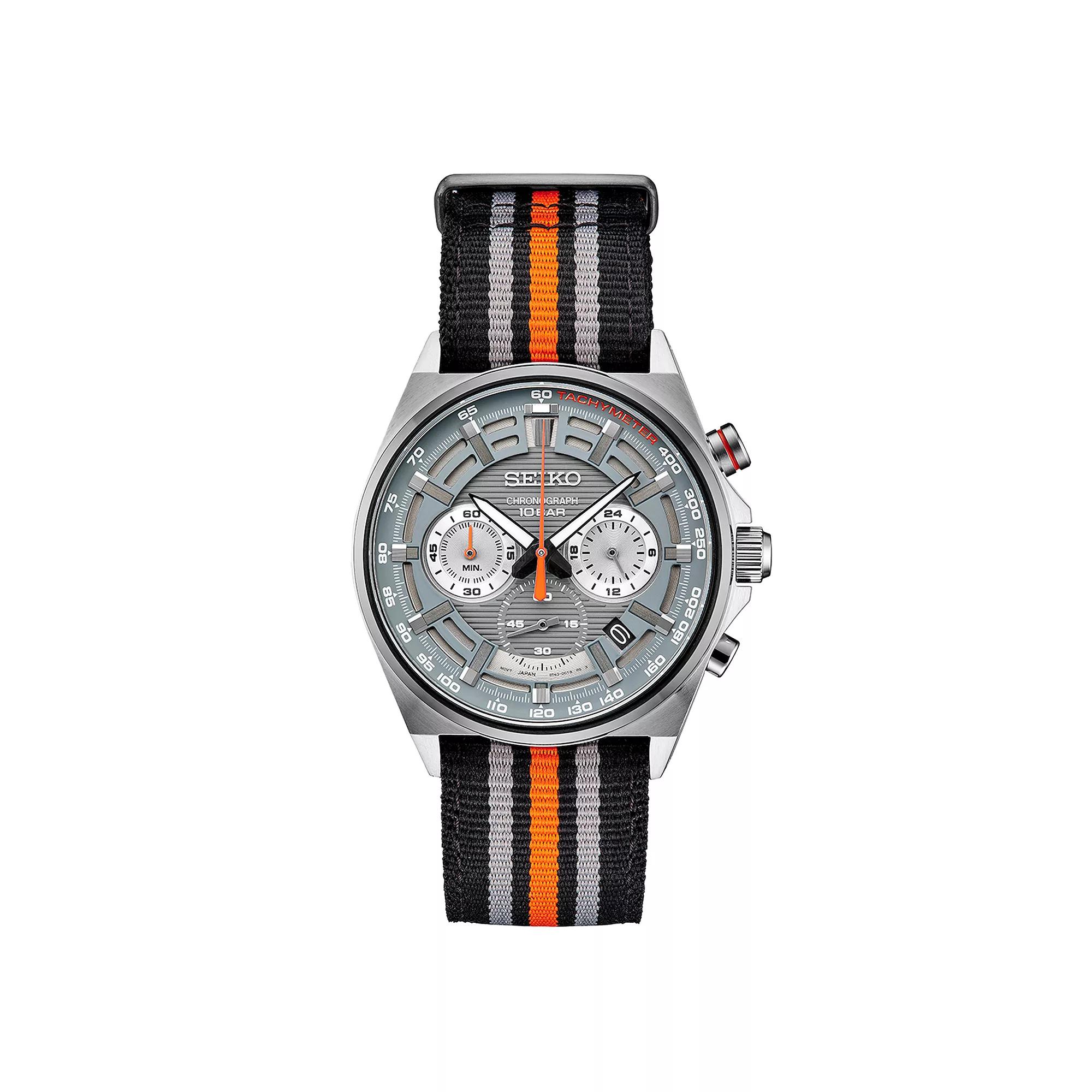 Seiko Mens Essential Stainless Steel Chronograph Watch - SSB403 Tone Product Image