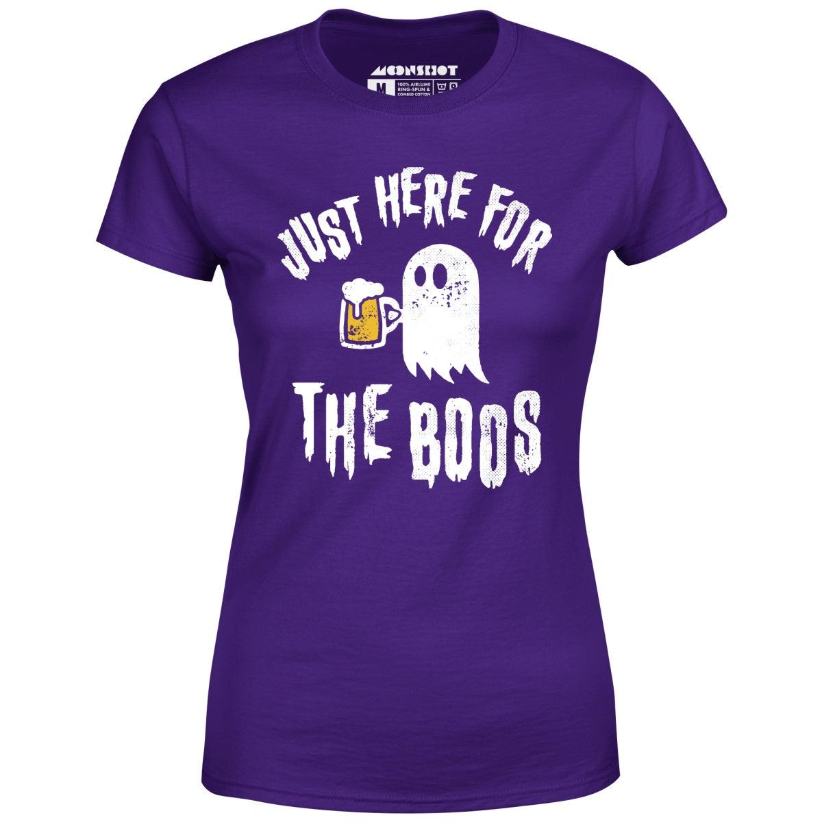 Just Here for the Boos - Women's T-Shirt Female Product Image