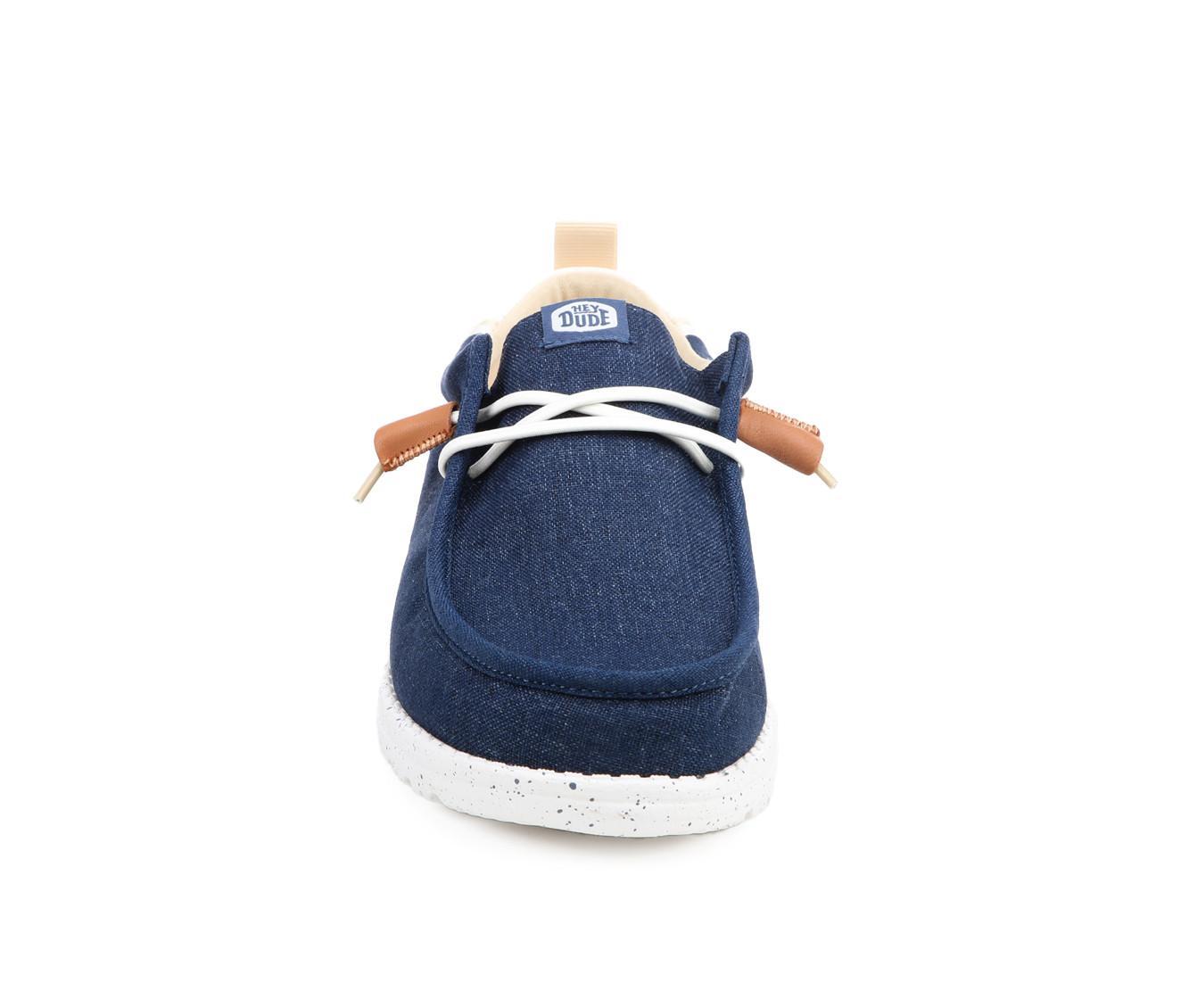 Men's HEYDUDE Wally Summer Linen Casual Shoes Product Image