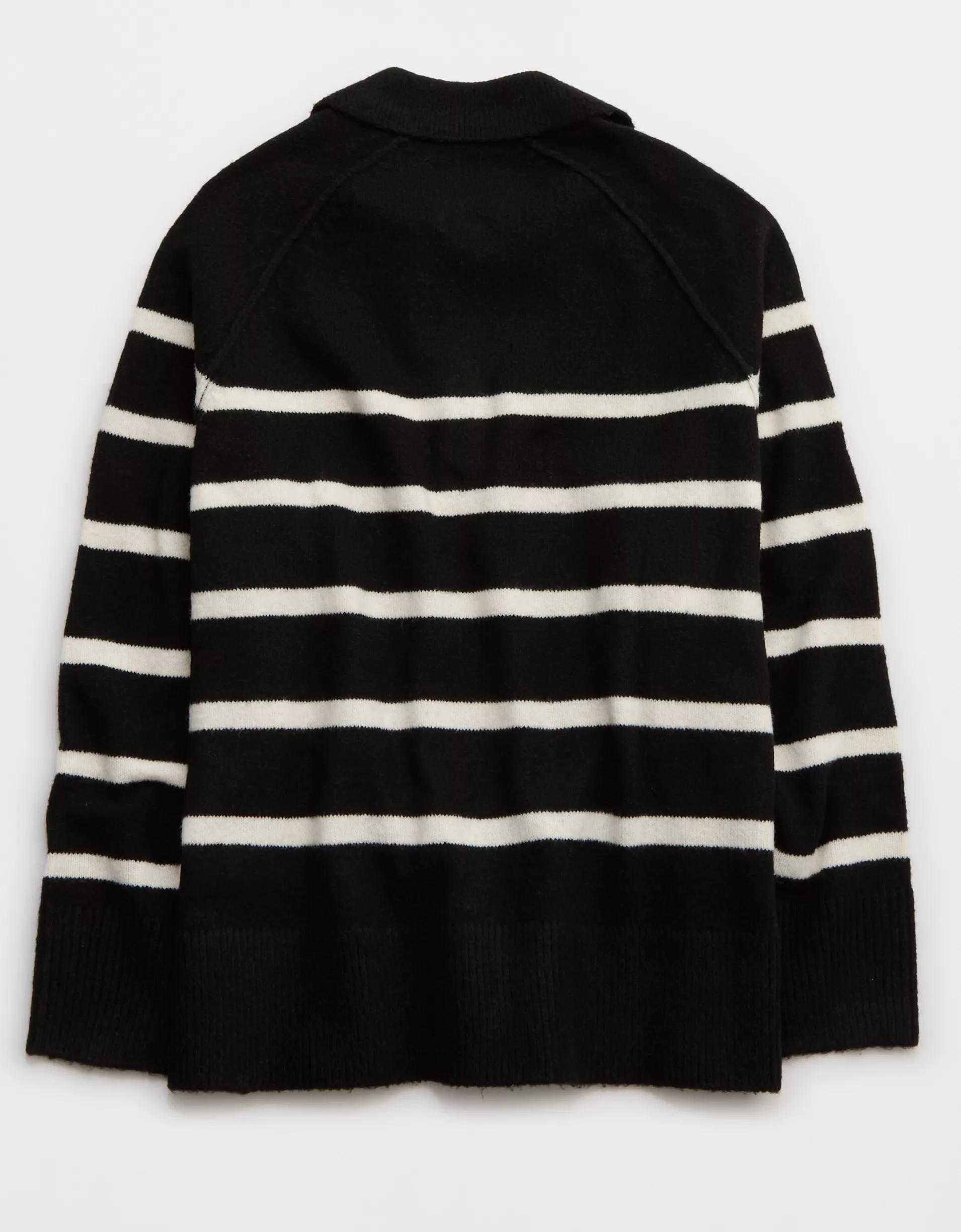 Aerie unREAL Polo Sweater Product Image