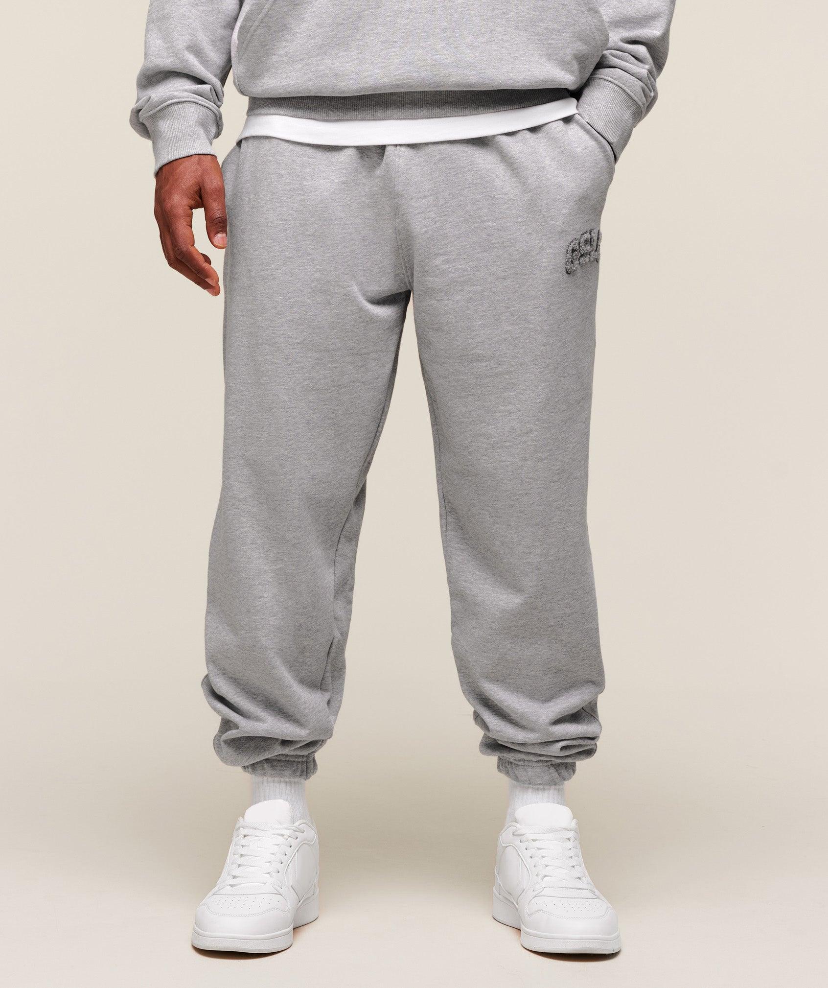 Gymshark GSLC Joggers - Light Grey Core Marl Male Product Image