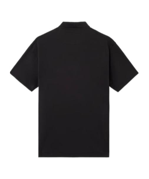 STONE ISLAND Mens Black Brand-patch Regular-fit Stretch-cotton Polo Shirt Xl Product Image