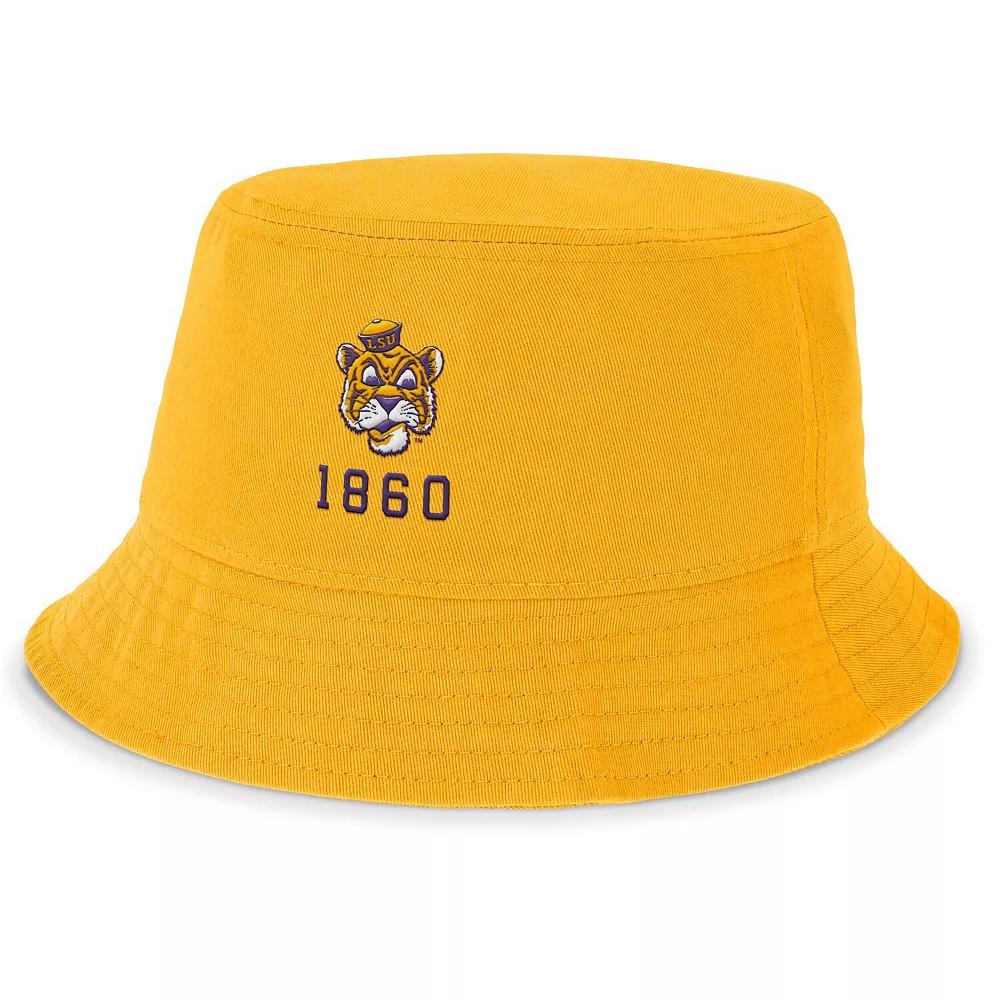 Men's Nike Gold LSU Tigers Legacy Apex Bucket Hat,  Product Image