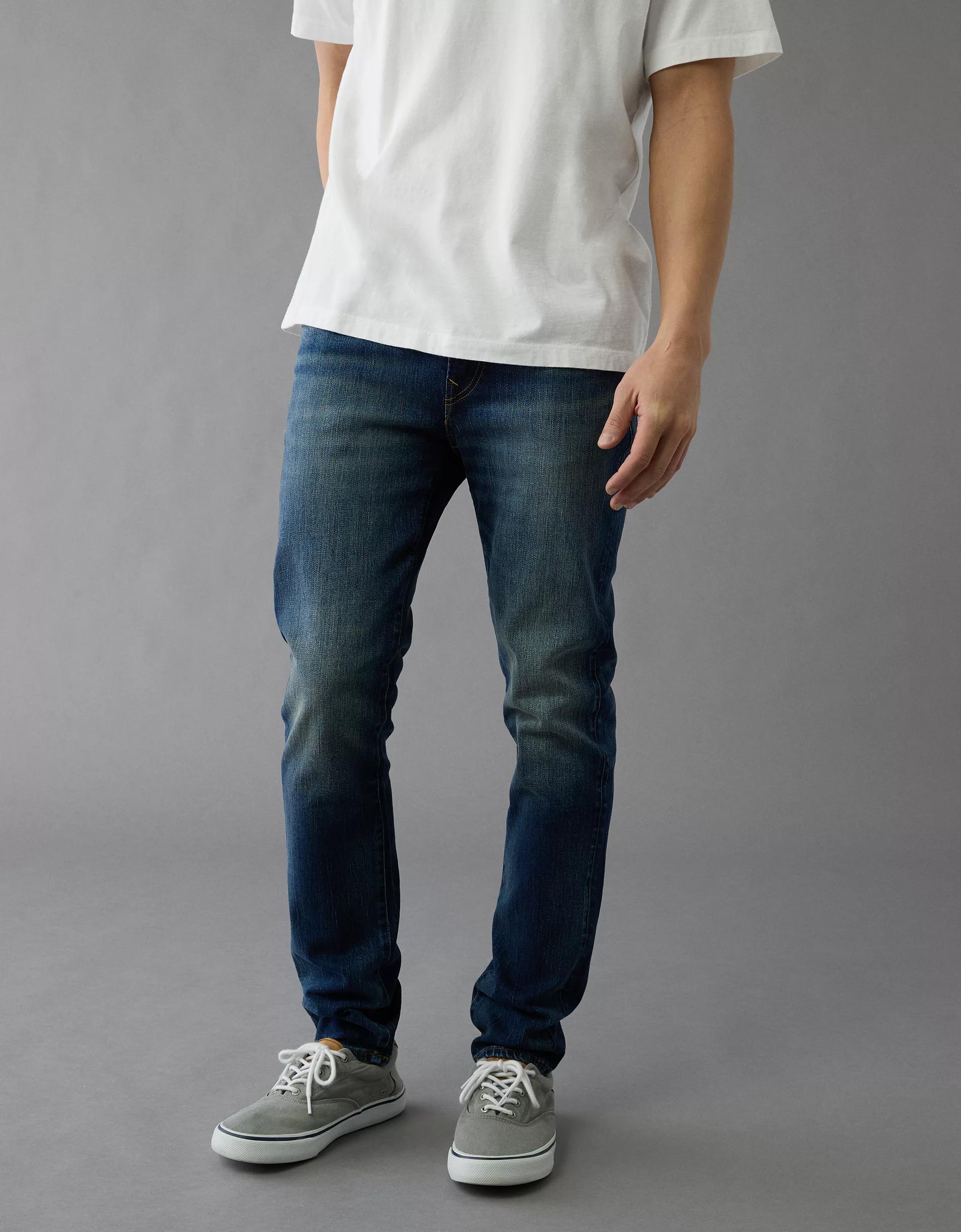 AE AirFlex+ Patched Skinny Jean Product Image